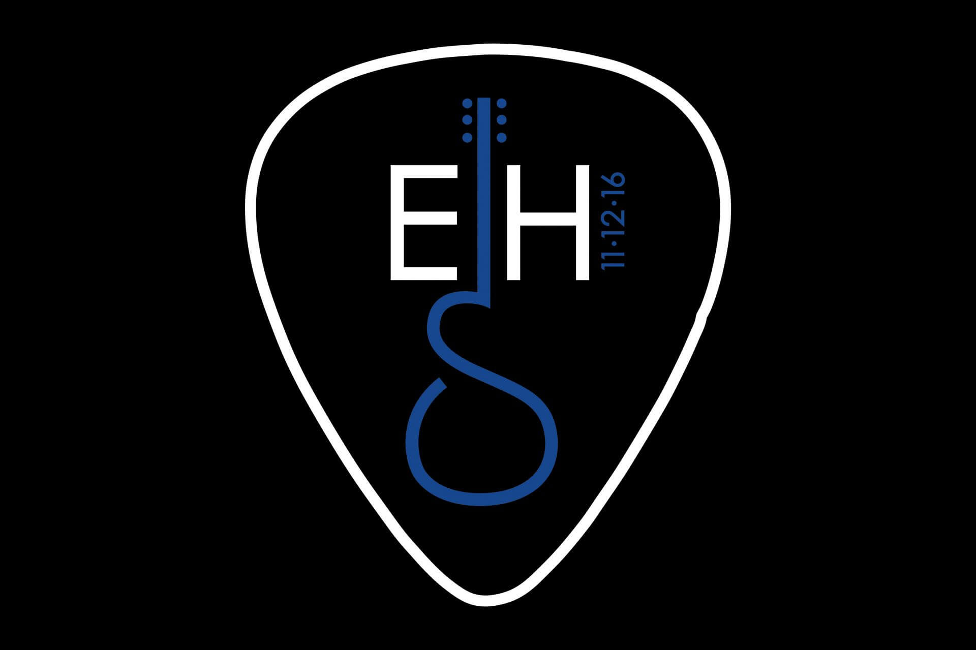 Guitar Theme Bar Mitzvah Logo