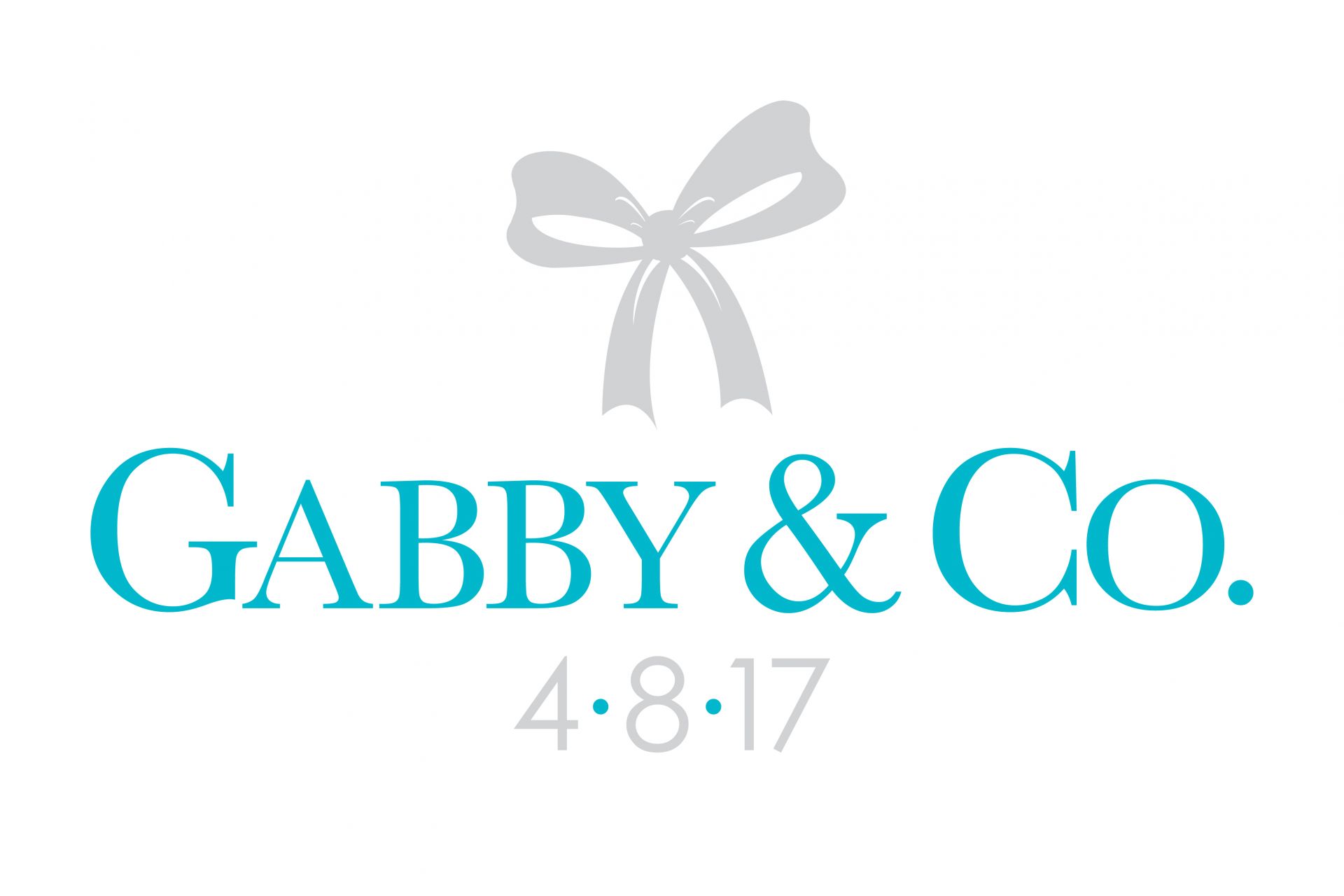 Tiffany's Theme Bat Mitzvah Logo