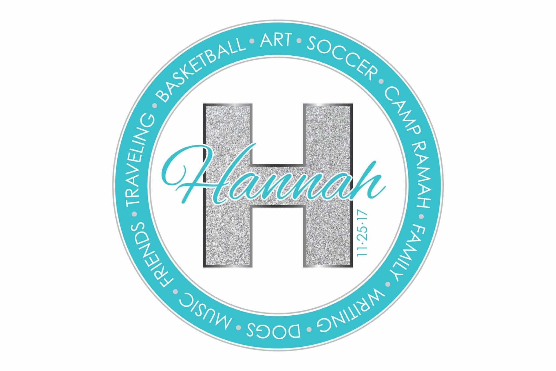 Everything Girl Theme Bat Mitzvah Logo