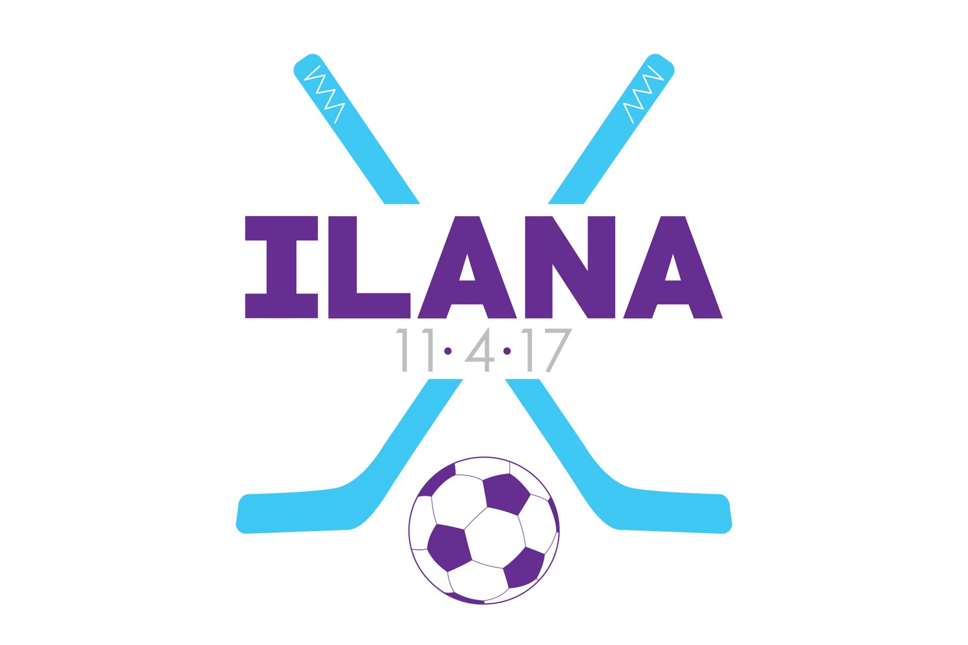 Sports Theme Bat Mitzvah Logo