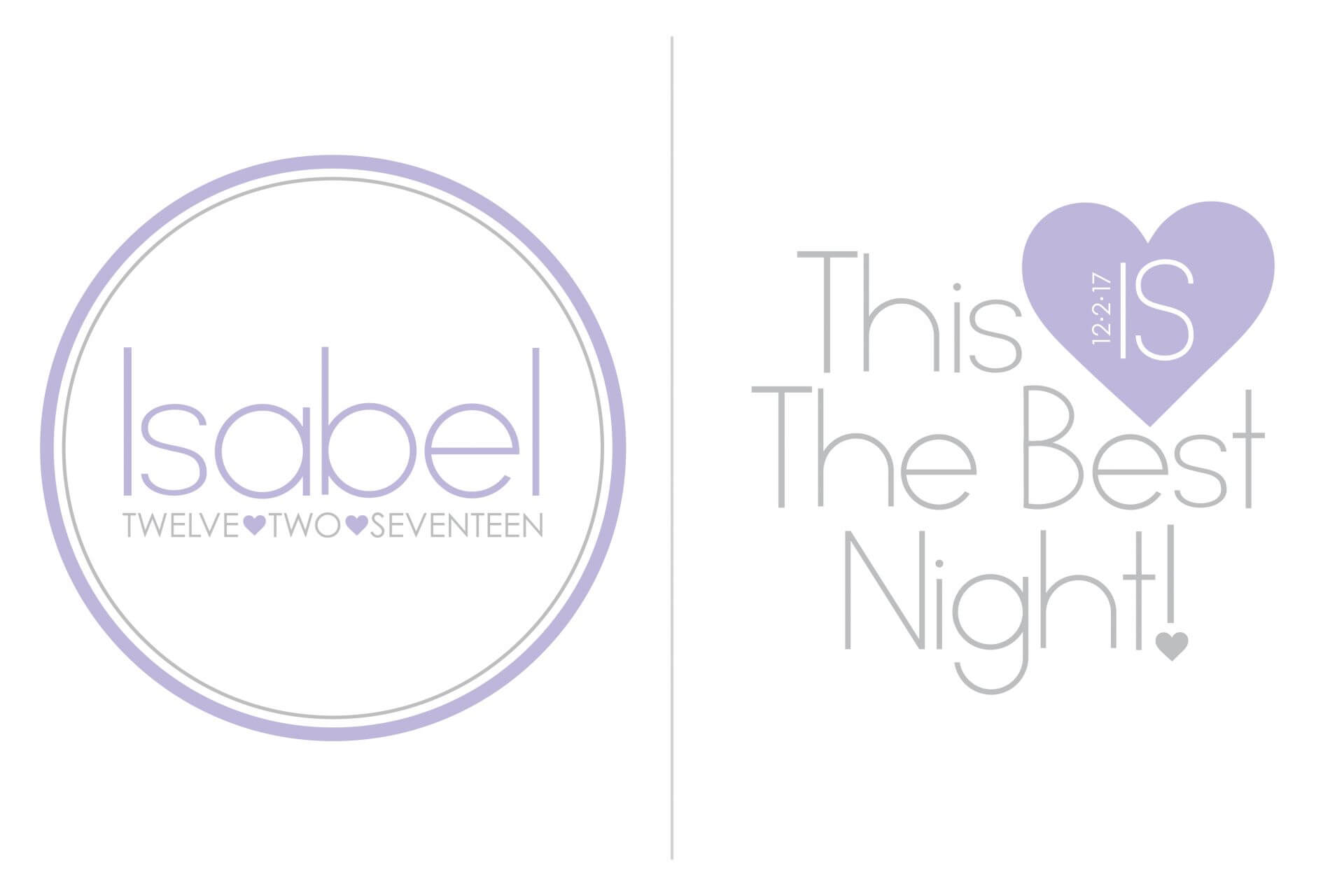 No Theme Bat Mitzvah Logo
