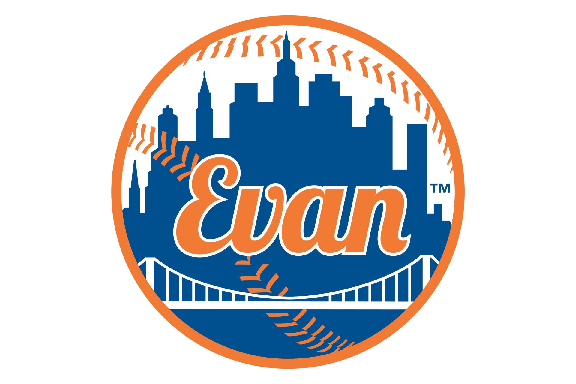 Baseball Theme Bar Mitzvah Logo