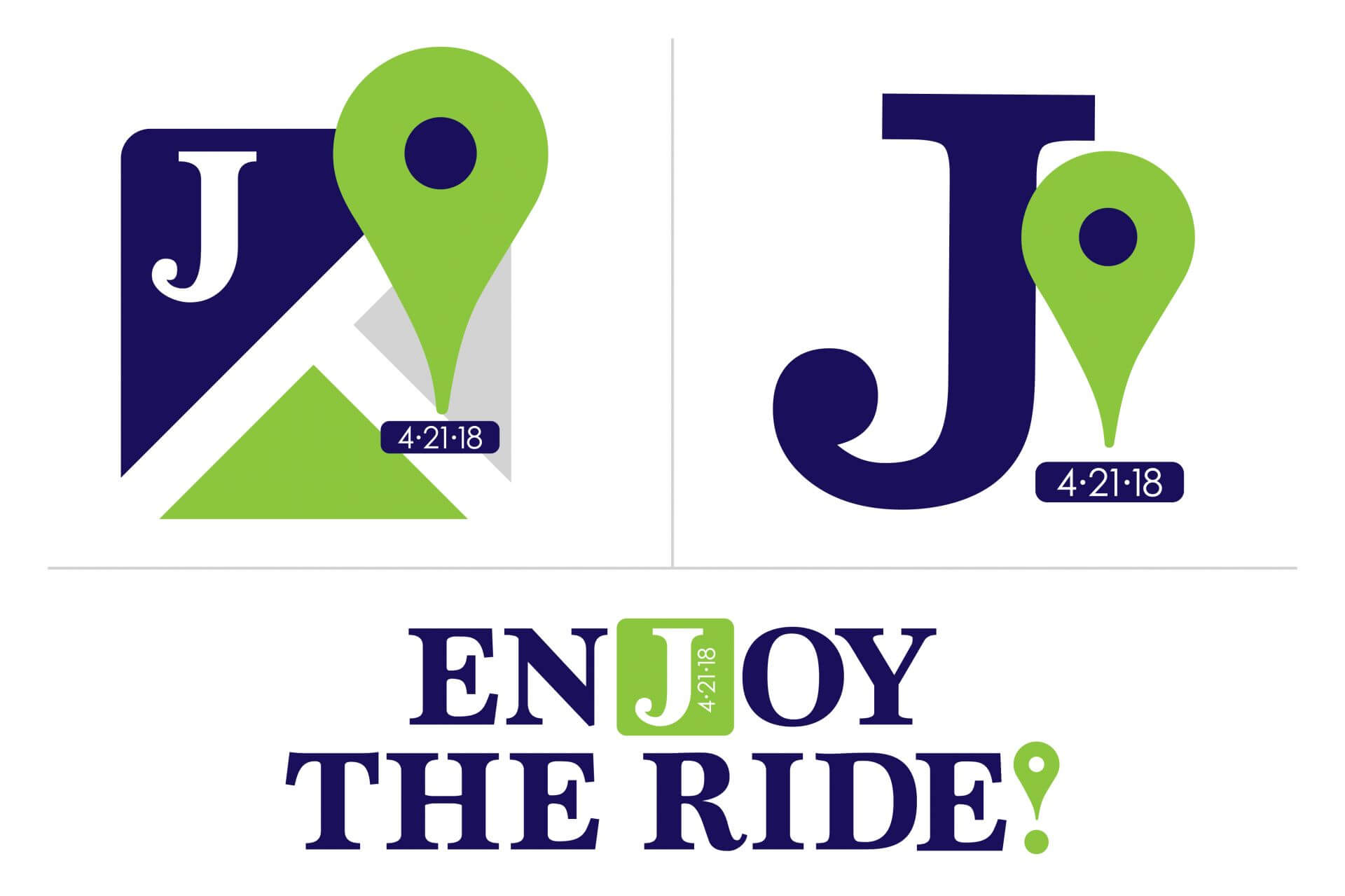 Travel Theme Bar Mitzvah Logo