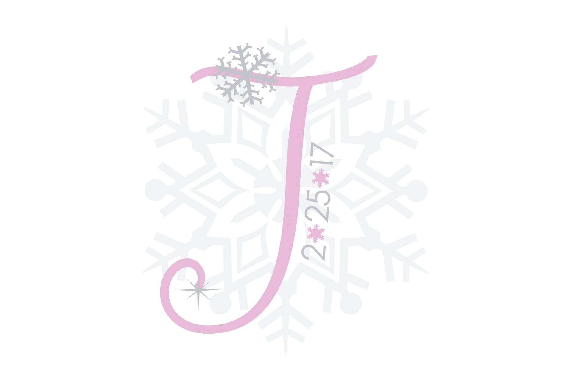 Winter Theme Bat Mitzvah Logo