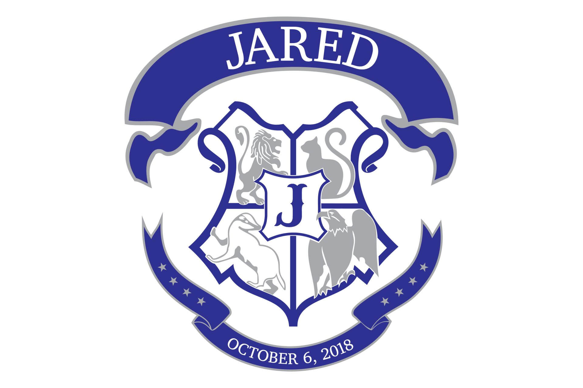 Harry Potter Theme Bar Mitzvah Logo