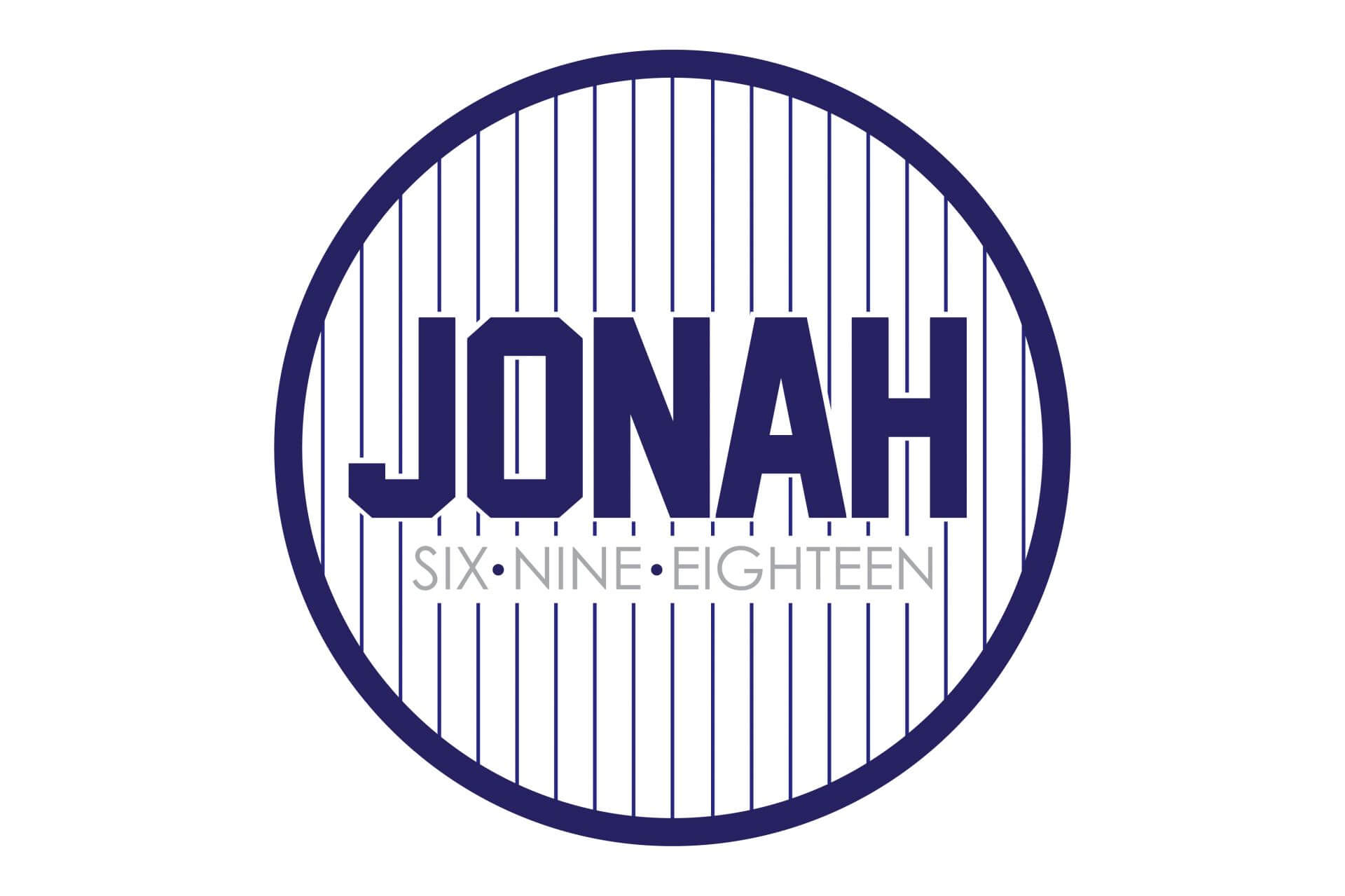 Baseball Theme Bar Mitzvah Logo