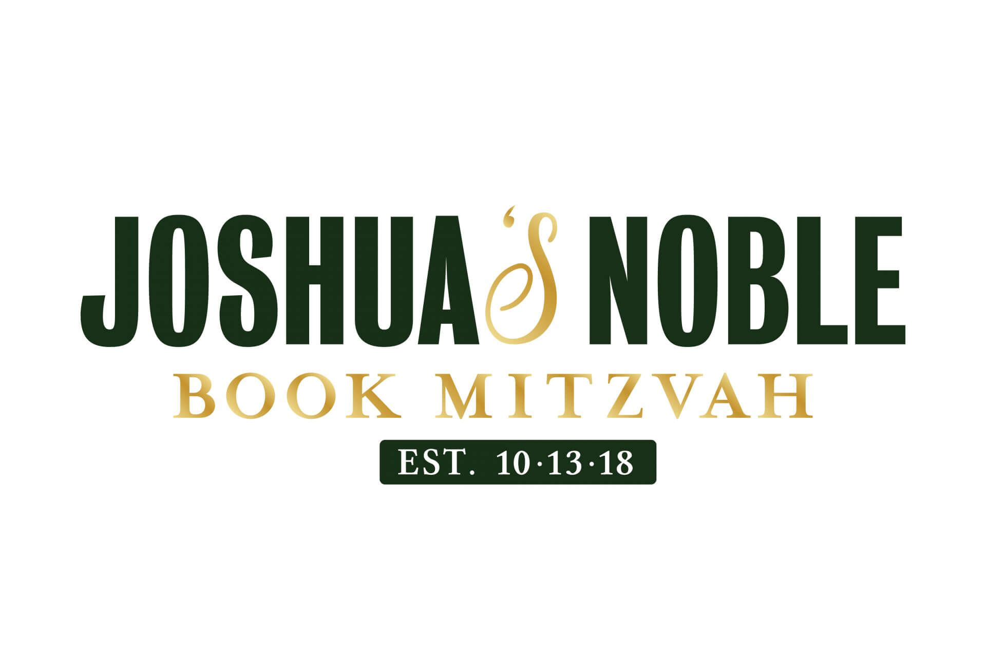 Book Theme Bar Mitzvah Logo