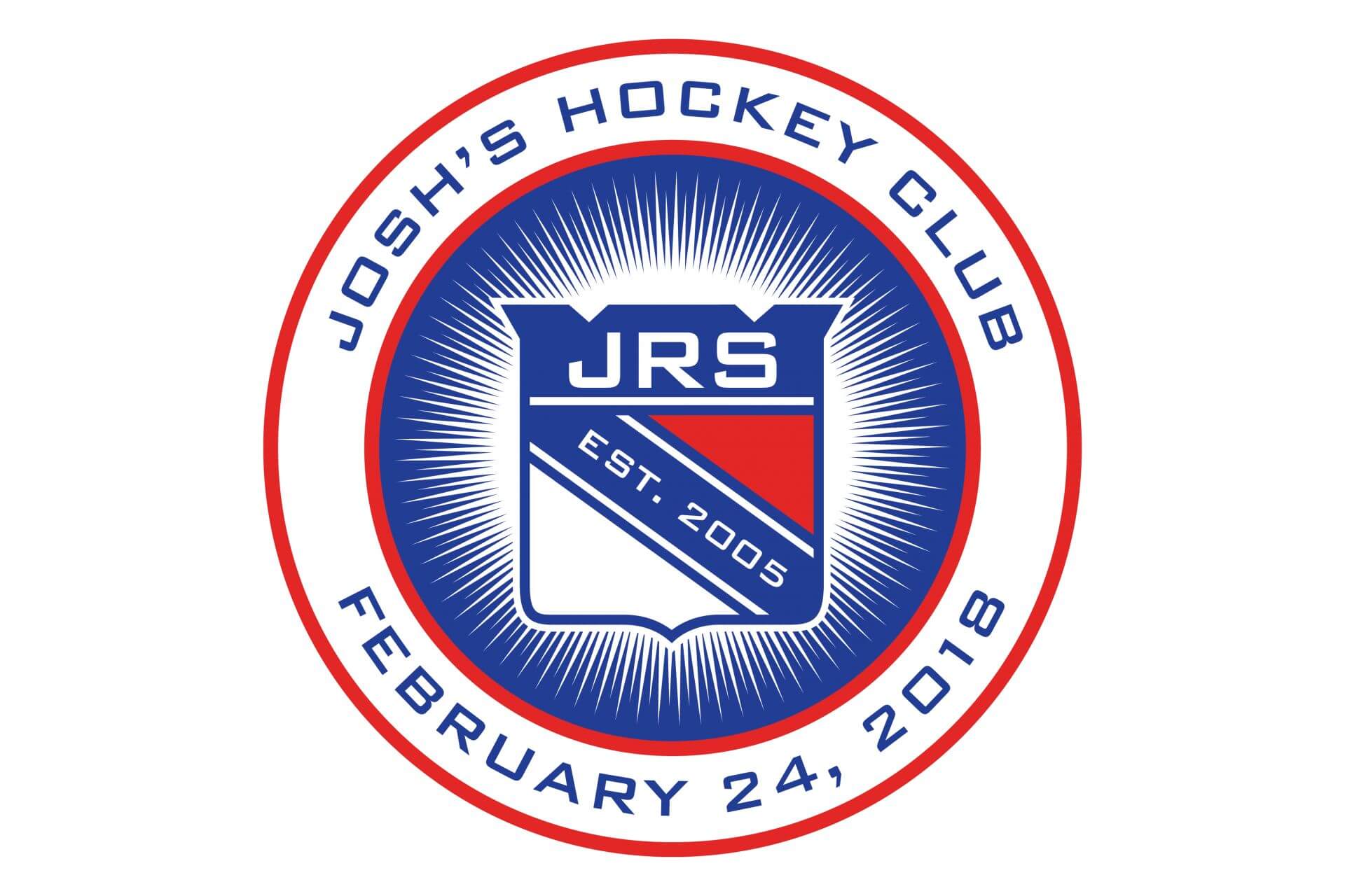 Hockey Theme Bar Mitzvah Logo