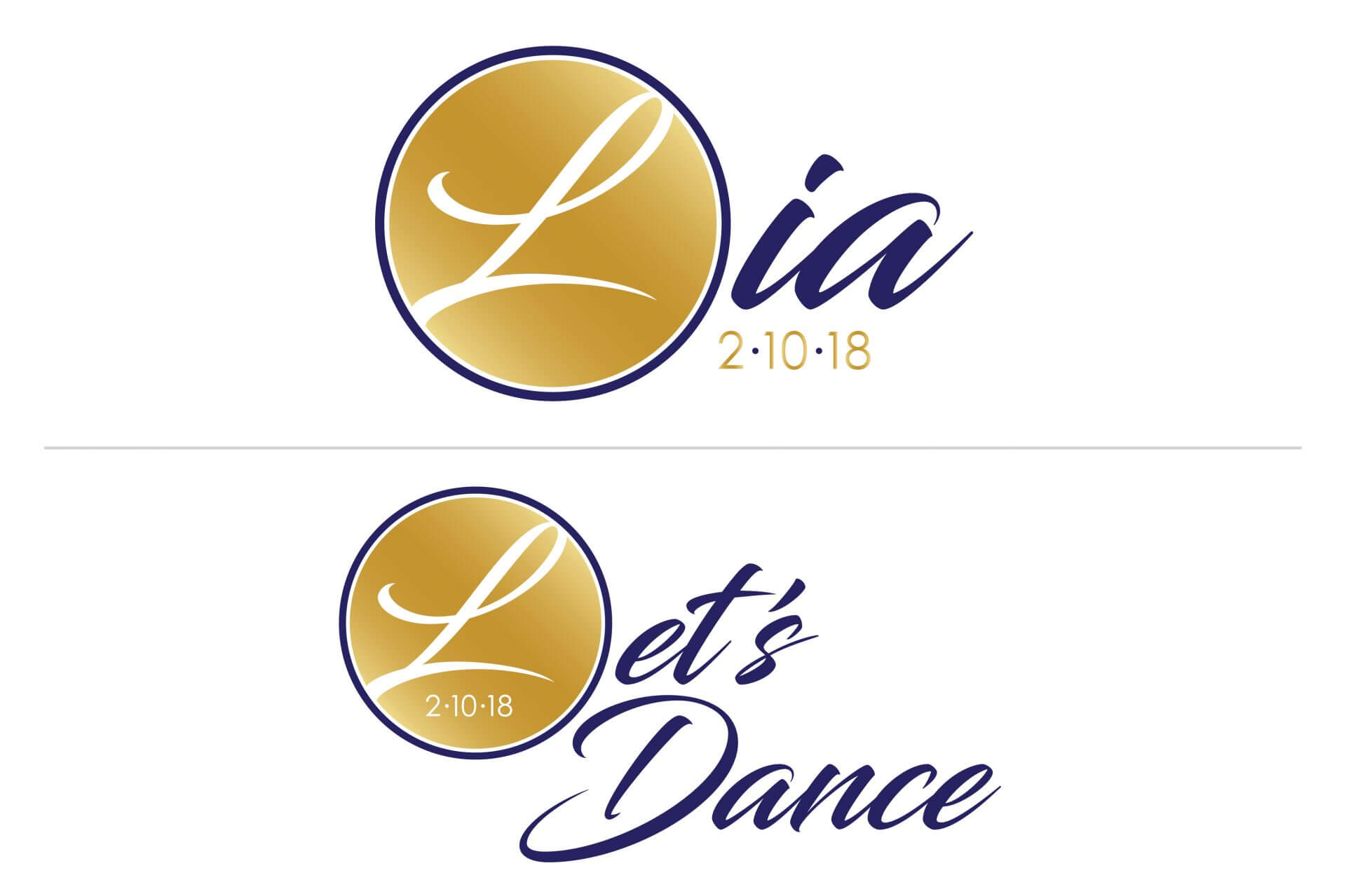 Dance Theme Bat Mitzvah Logo