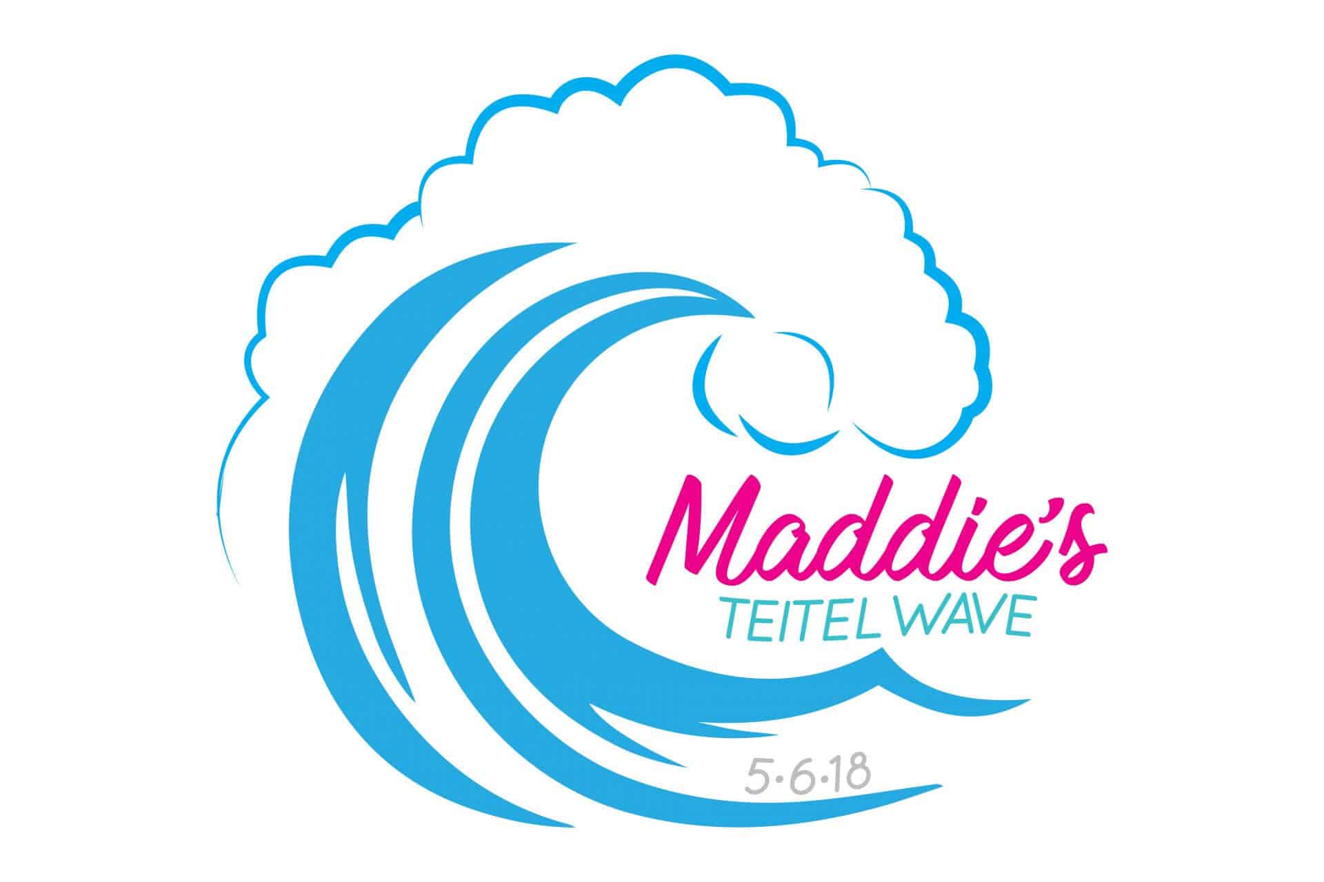 Ocean Theme Bat Mitzvah Logo