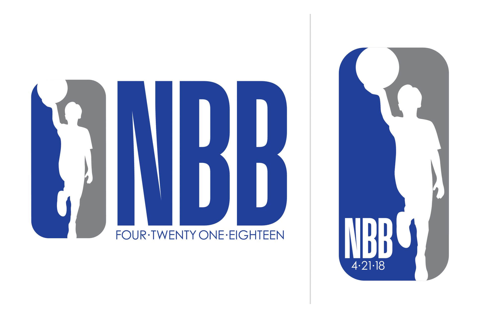Basketball Theme Bar Mitzvah Logo