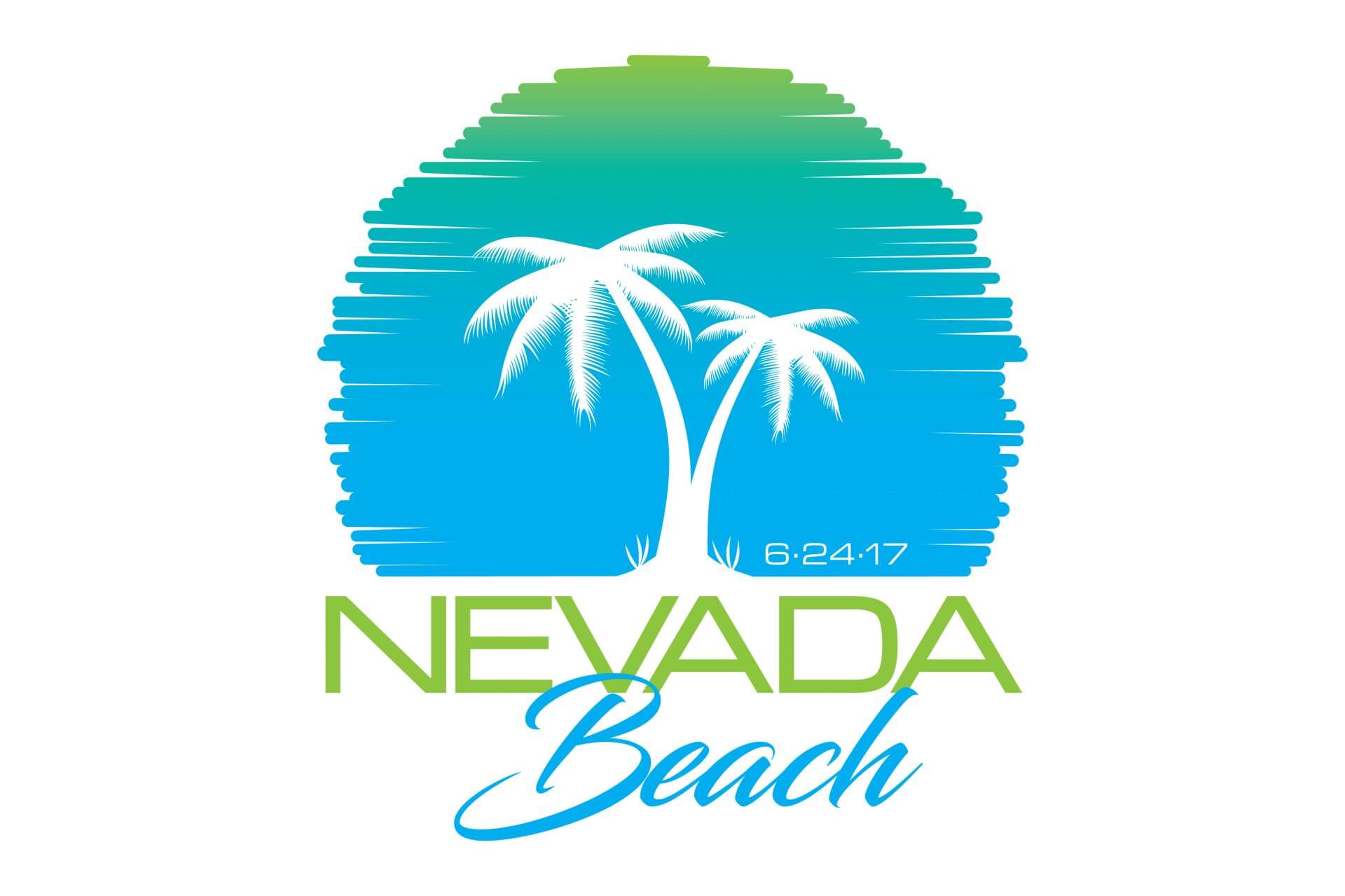 Beach Theme Bat Mitzvah Logo