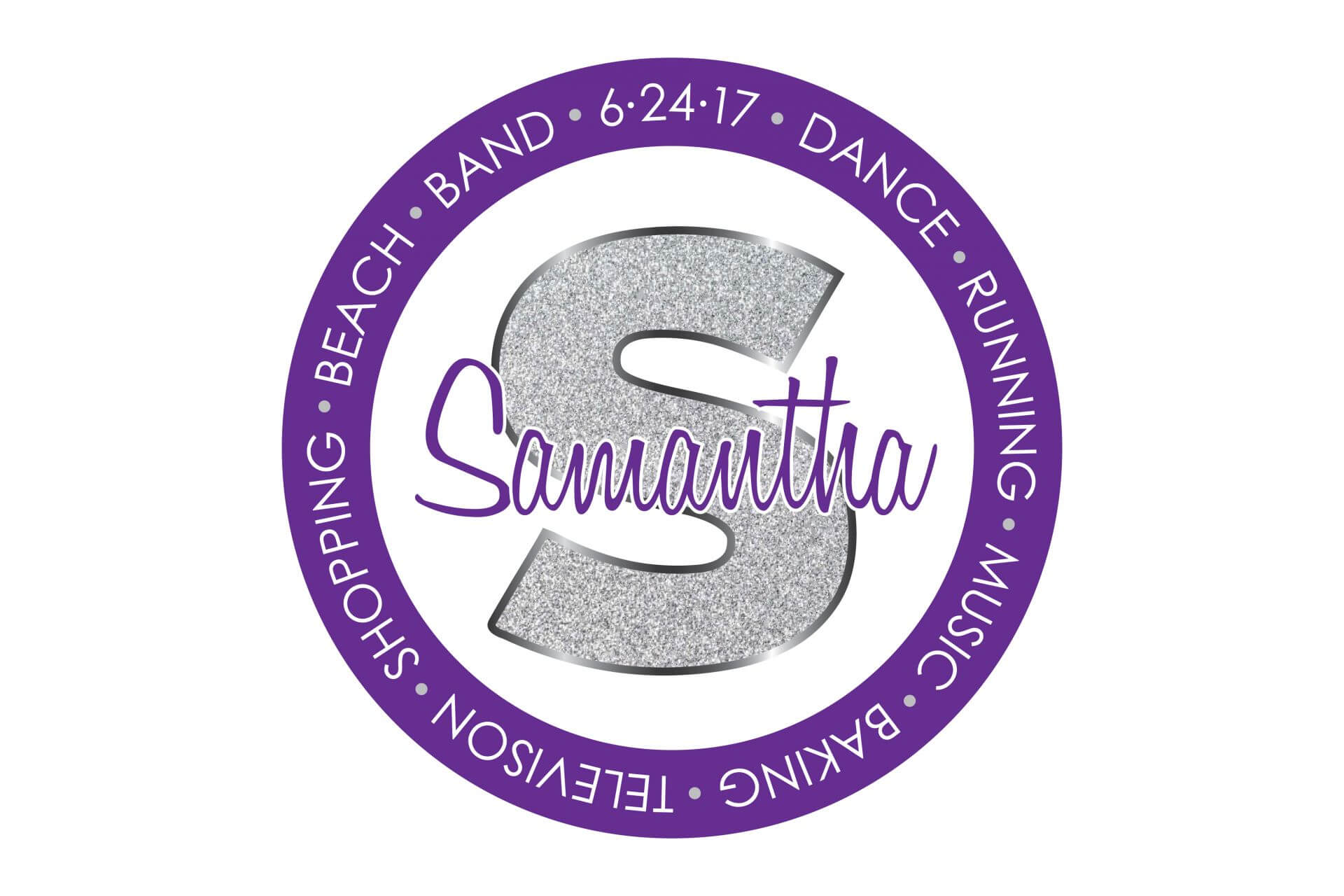 Everything Girl Theme Bat Mitzvah Logo