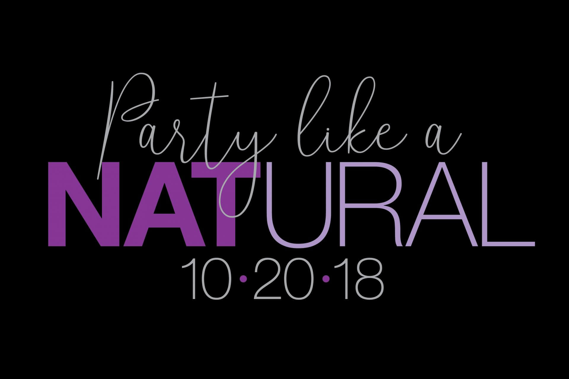 Party Theme Bat Mitzvah Logo