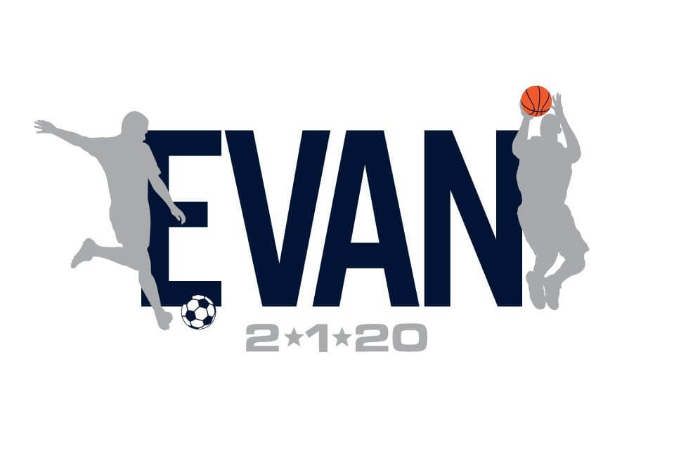 Soccer and Basketball Themed Logo