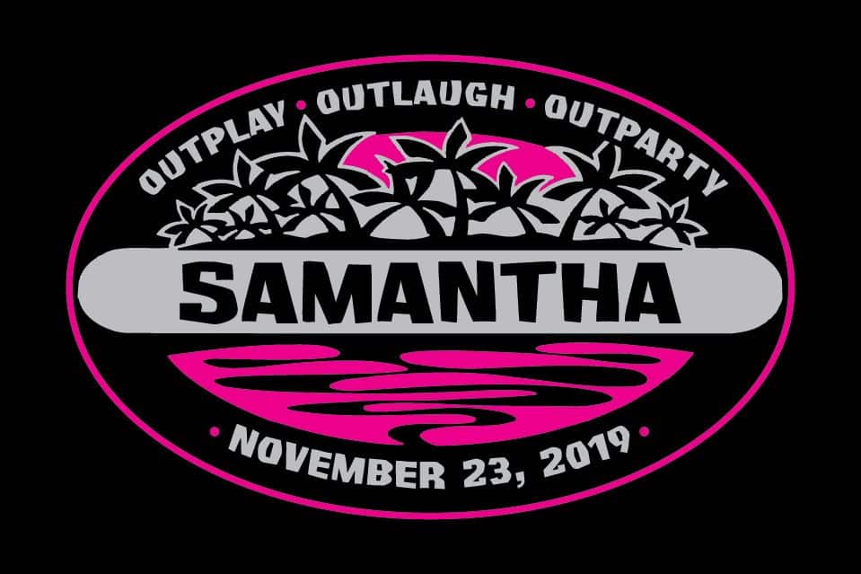 Survivor Themed Bat Mitzvah Logo