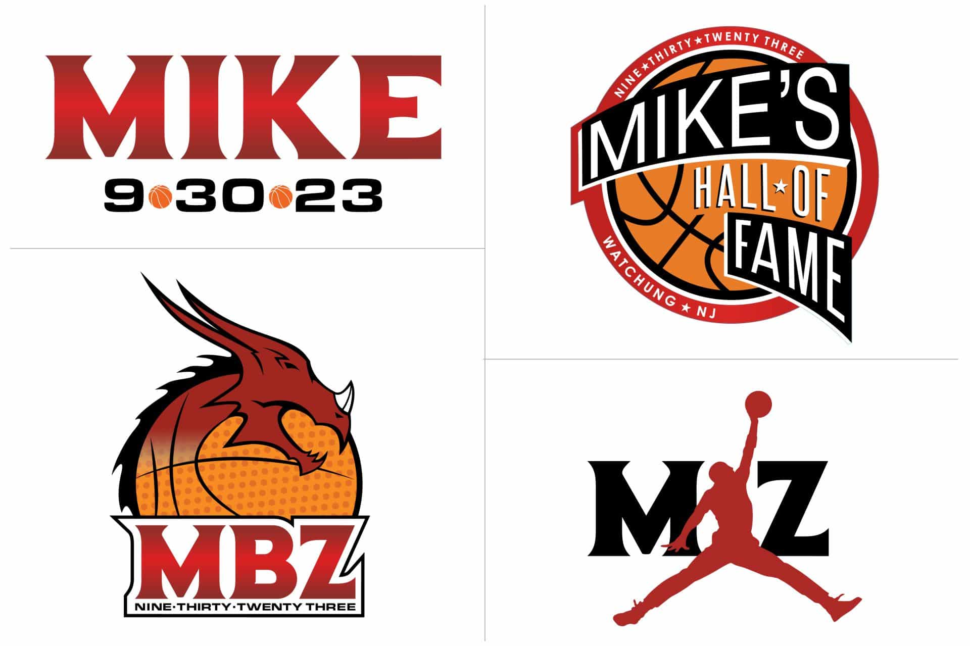 Air Jordan Basketball Bar Mitzvah Logo