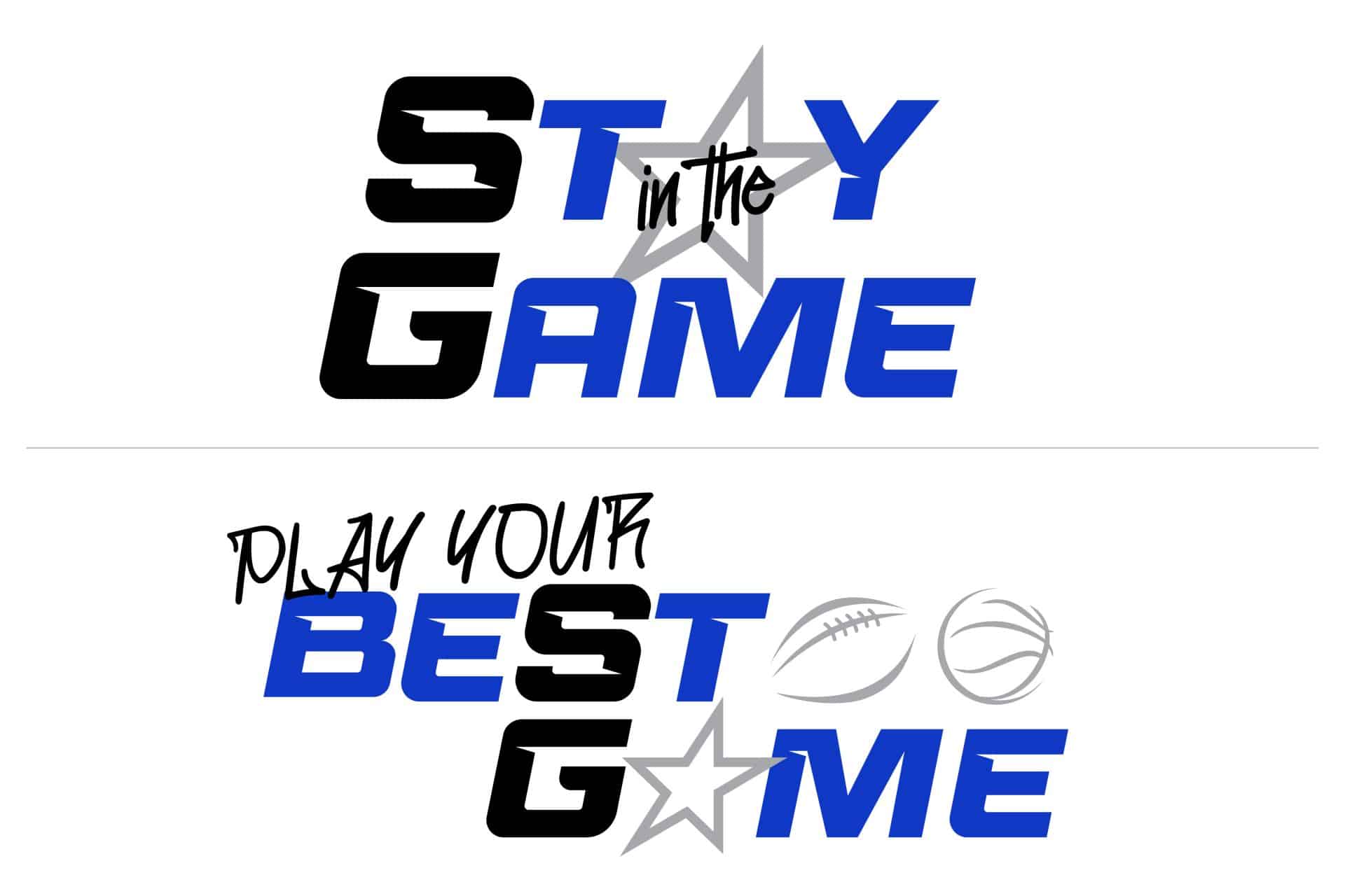 Bar Mitzvah Basketball and Baseball Slogan