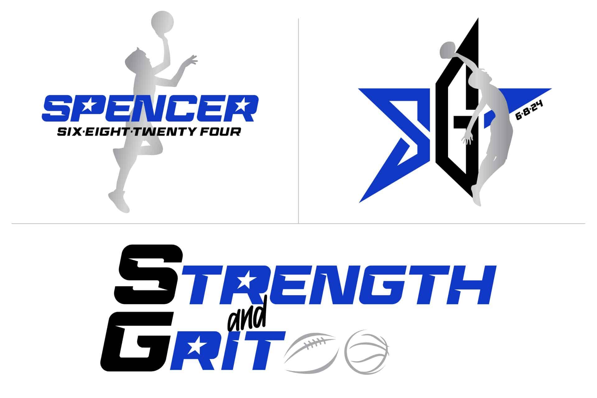 Basketball and Baseball Bar Mitzvah Logo