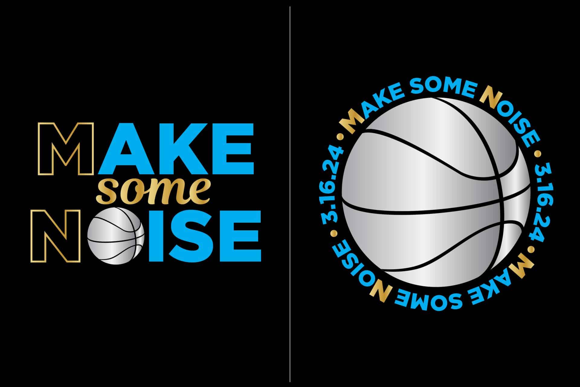 Basketball Bat Mitzvah Logo with Slogan