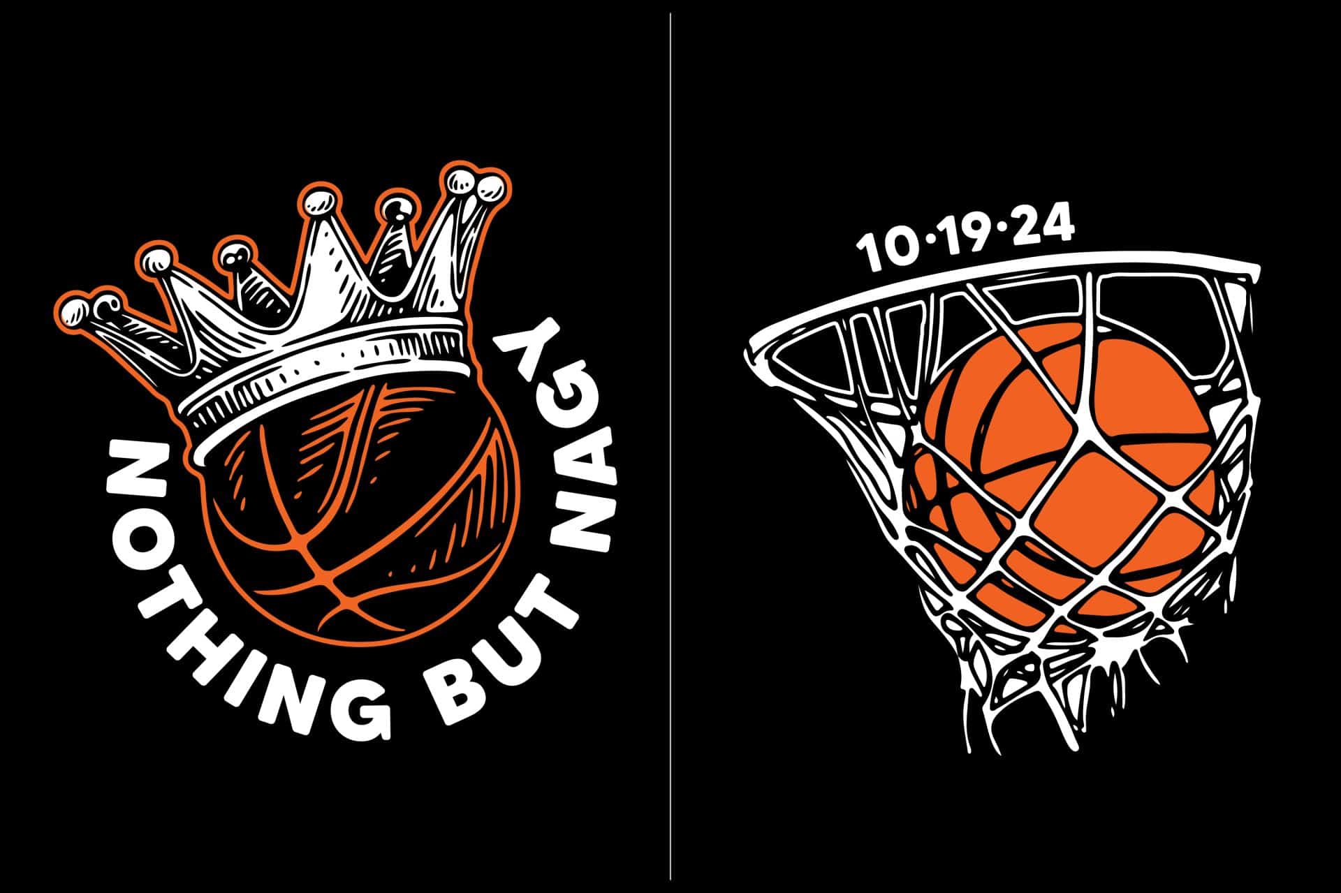 Basketball Themed Bar Mitzvah Logo