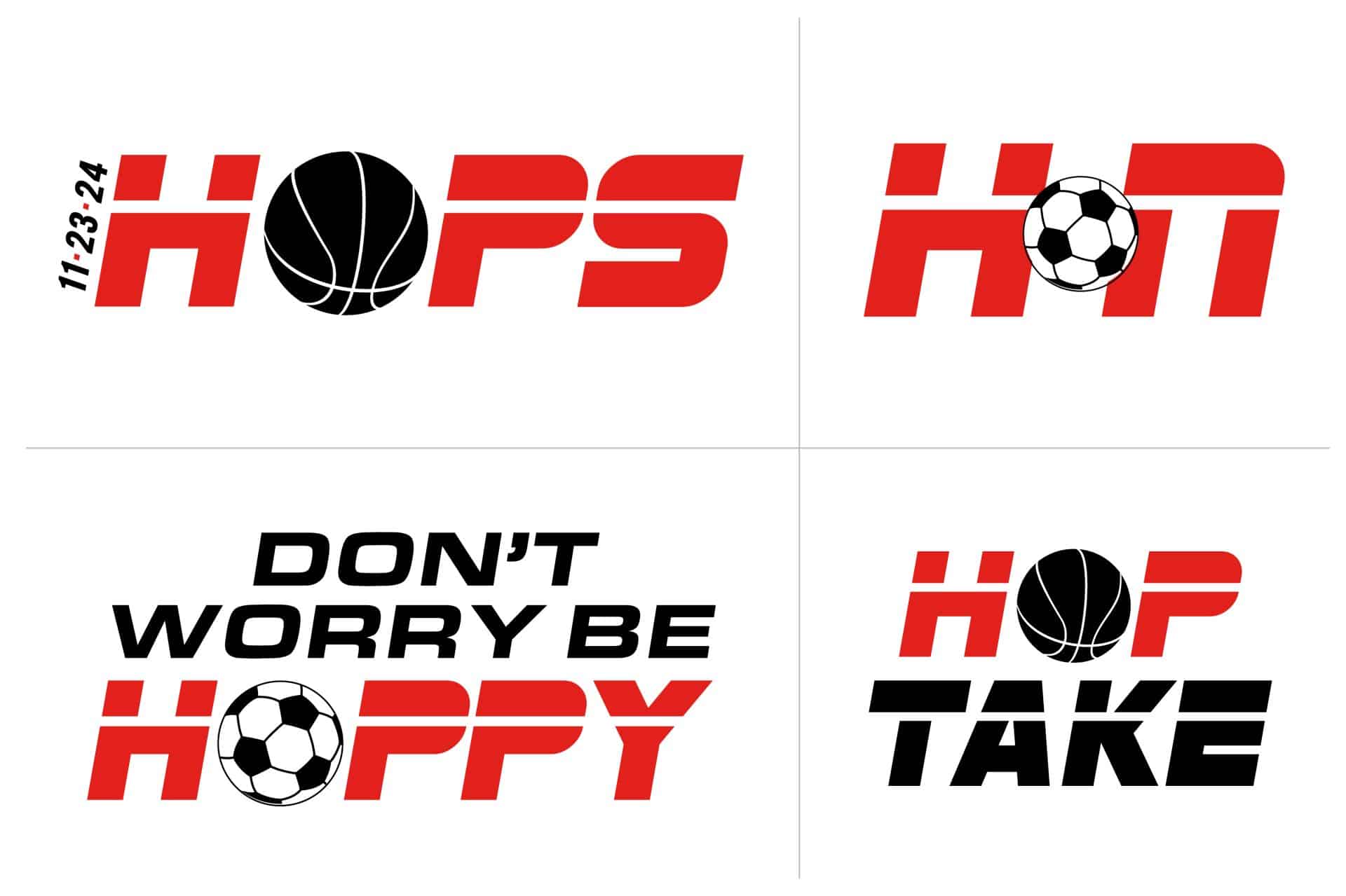 ESPN Themed Bar Mitzvah Logo with Custom Slogans