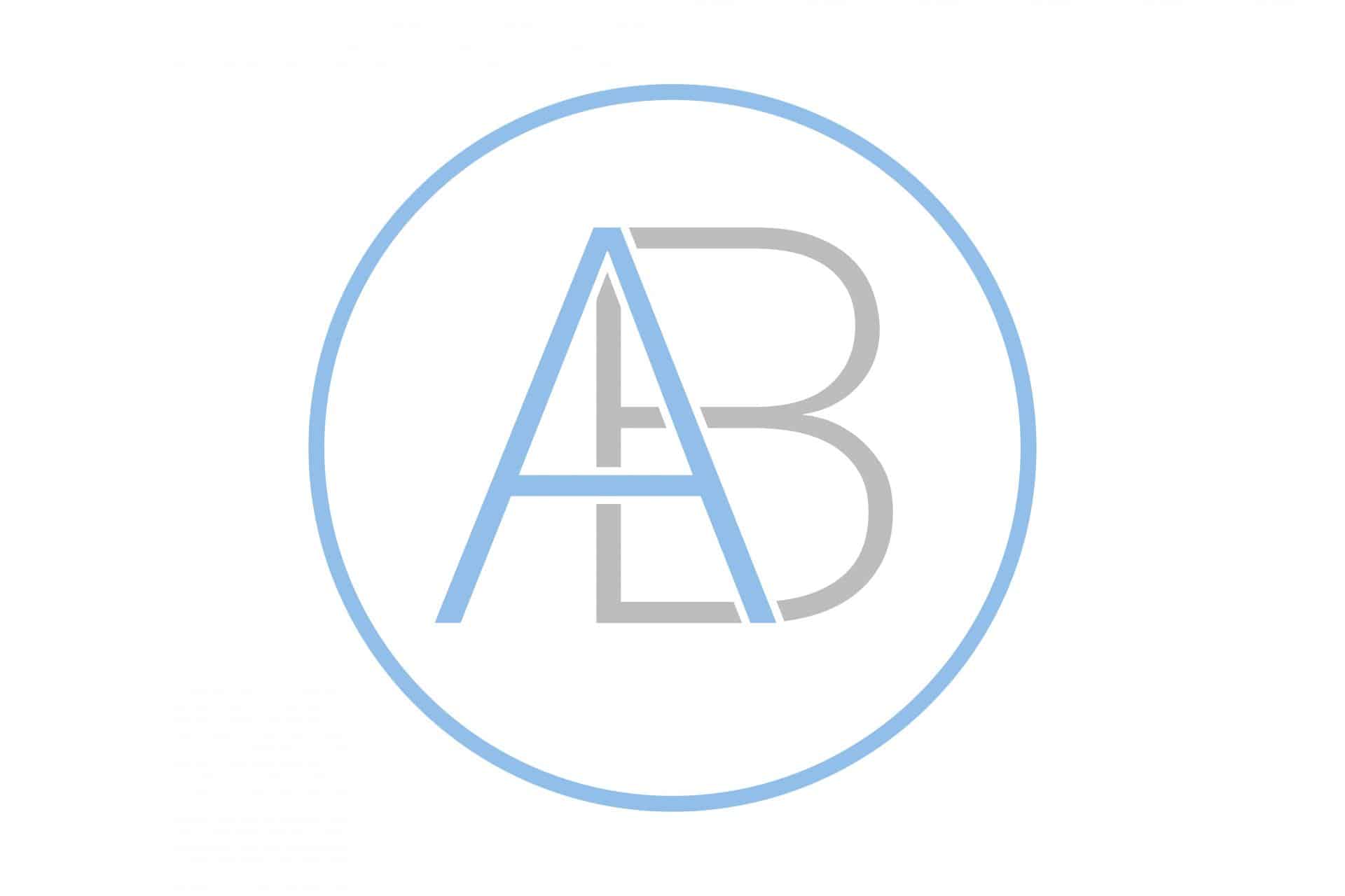 Bat Mitzvah Logo Design with Initials