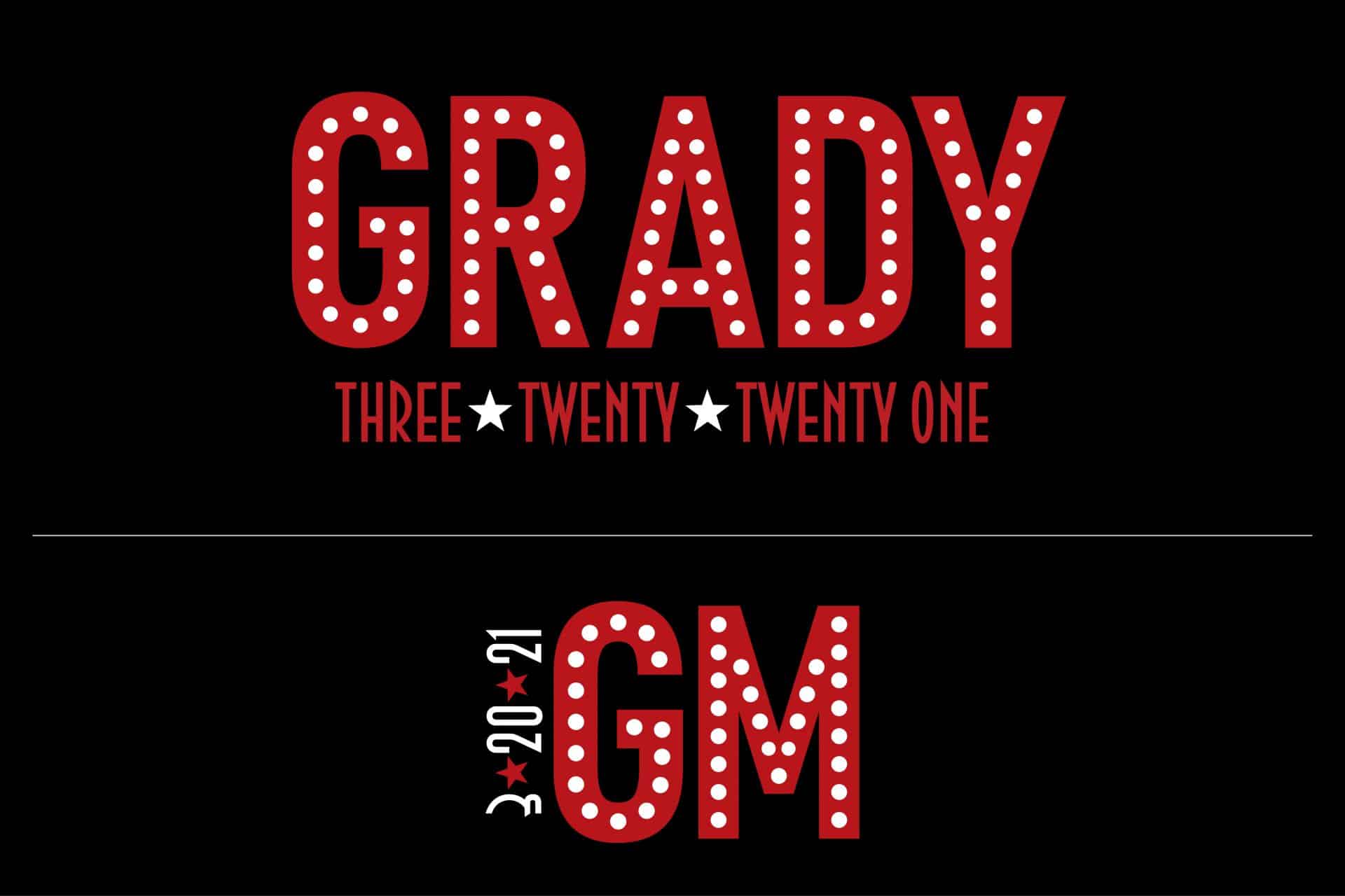 Broadway Logo Design with Initials and Name