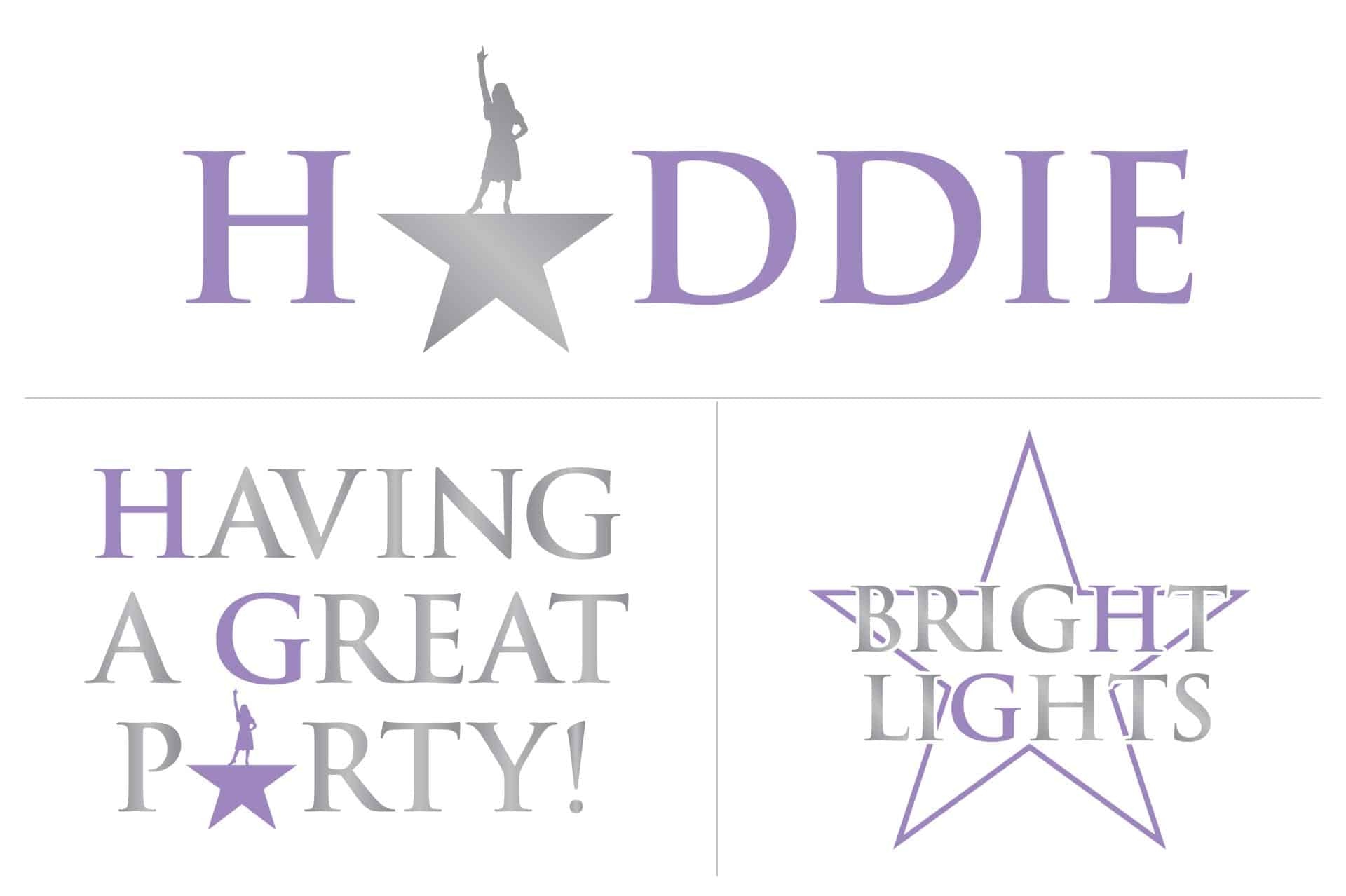 Broadway Bat Mitzvah Logo with Star