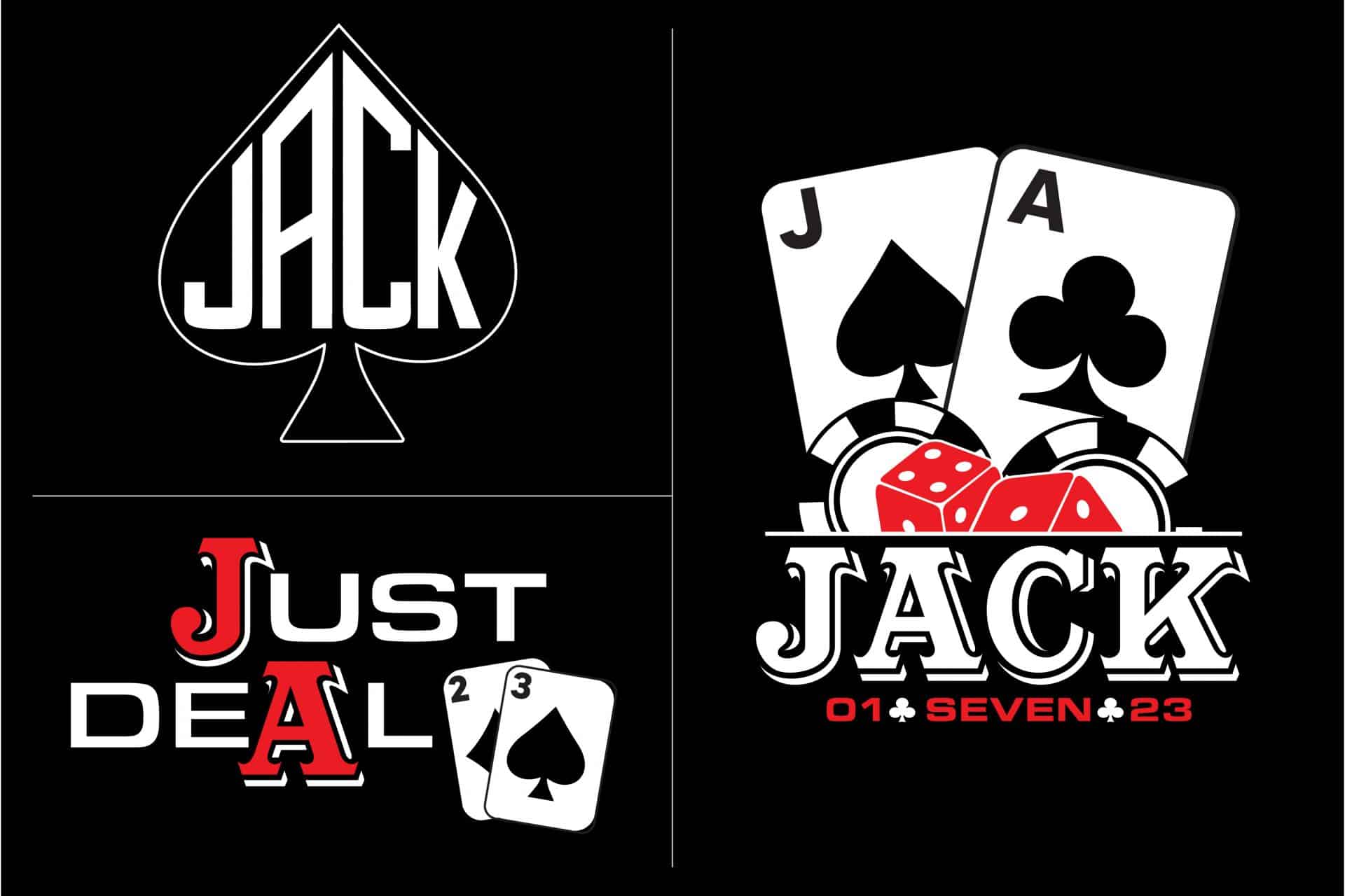 Casino Bar Mitzvah Logo Design