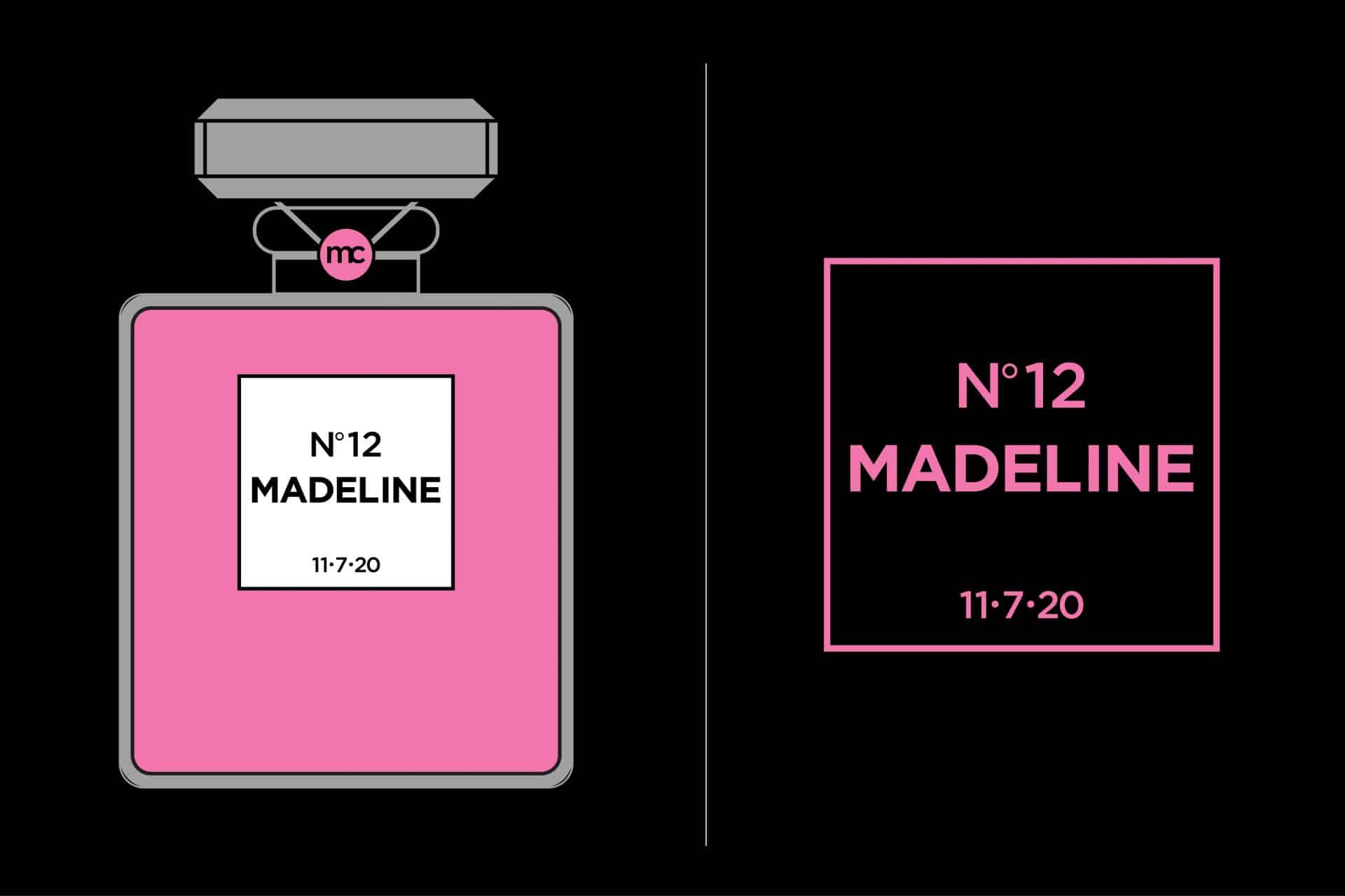 Bat Mitzvah Chanel Name Logo Design