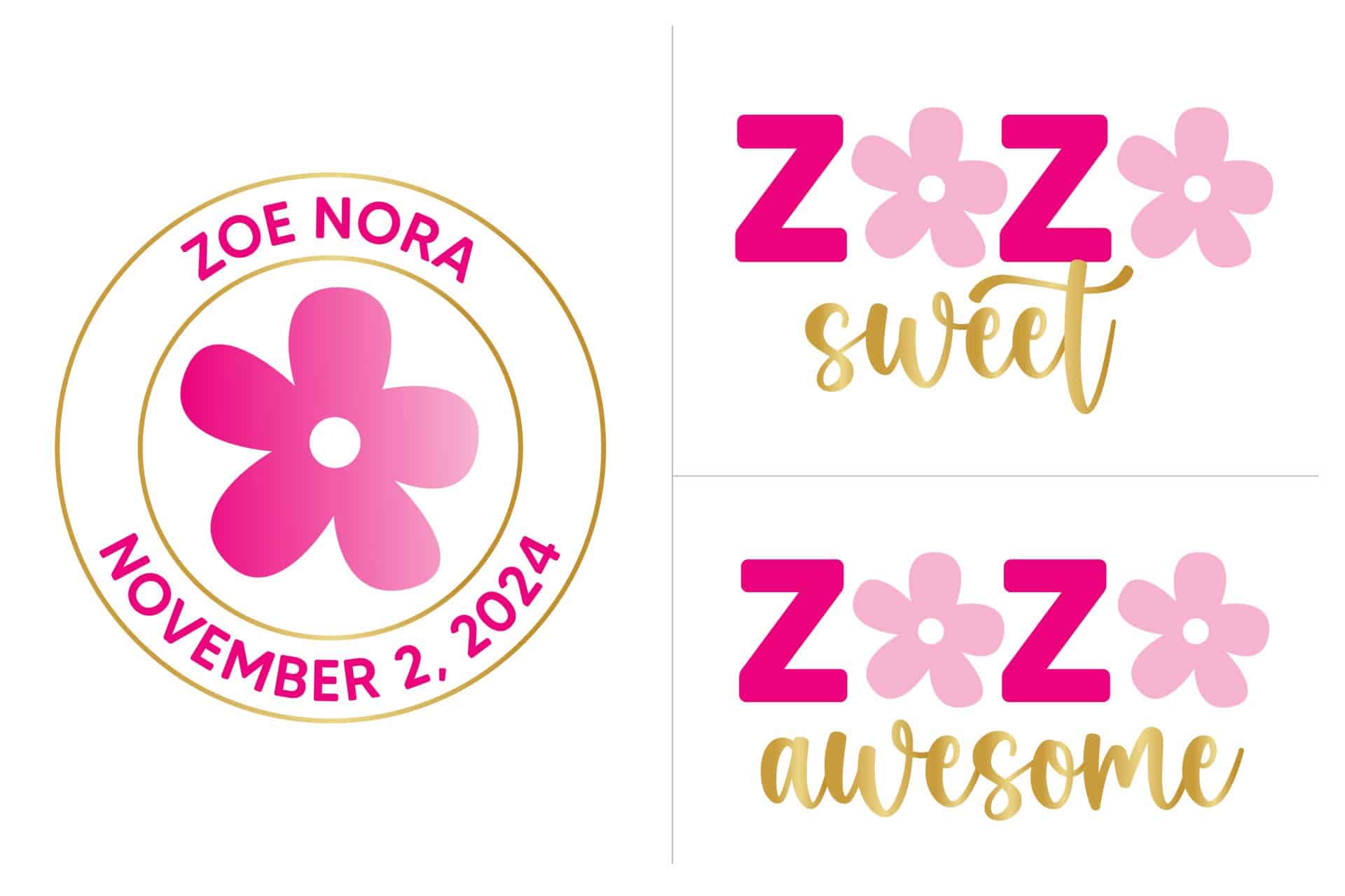 Flower Logo Bat Mitzvah