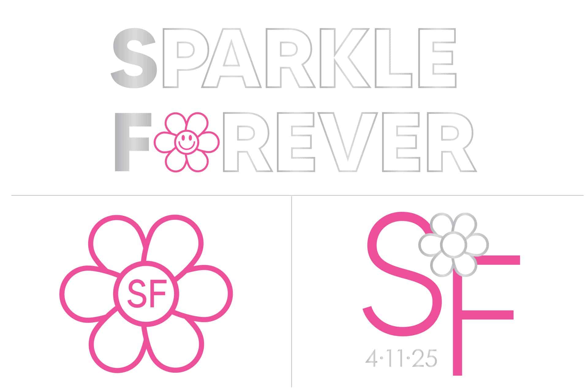 Flower Logo Branding for Bat Mitzvah