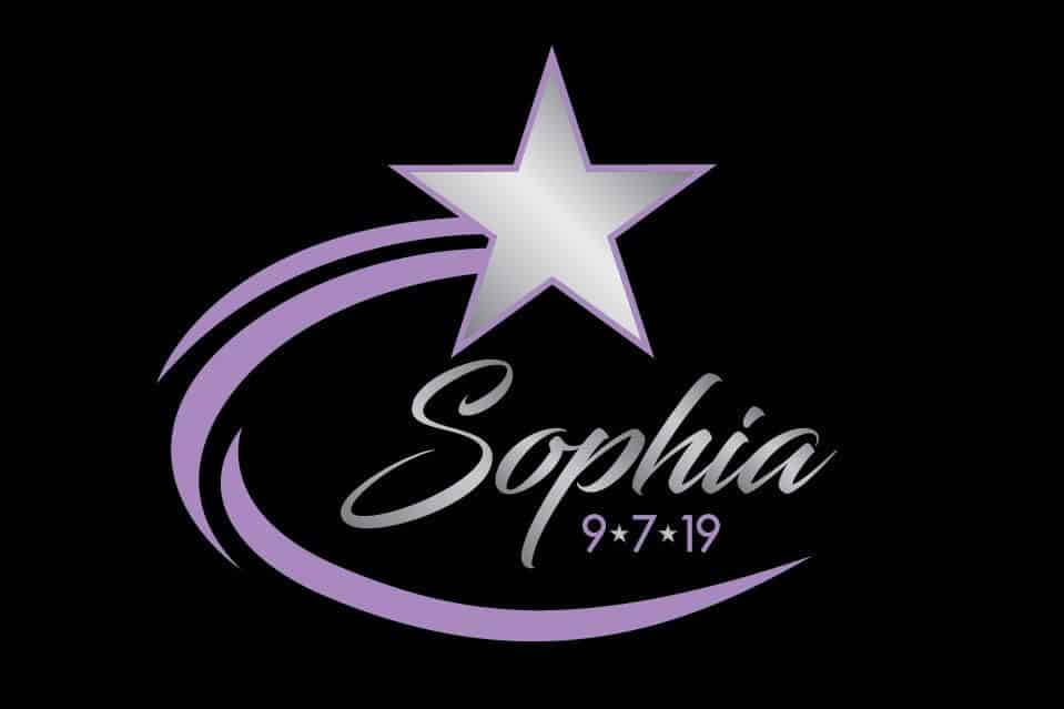 Galaxy Bat Mitzvah Logo Design