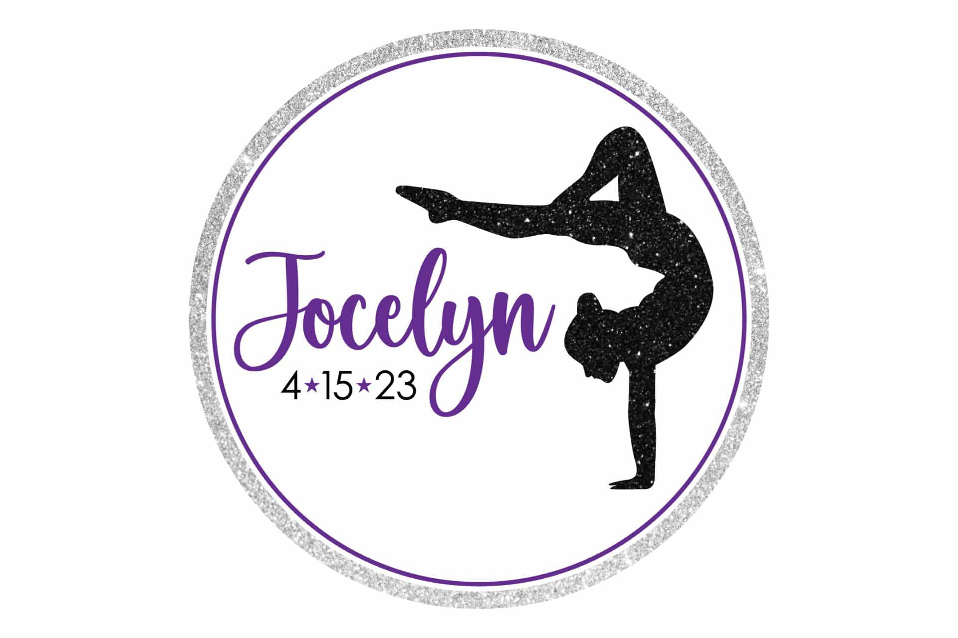 Dance Logo Design for Bat Mitzvah Party