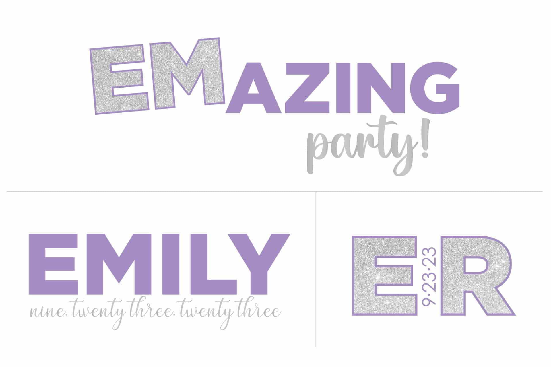 Glitter Girl Logo Design