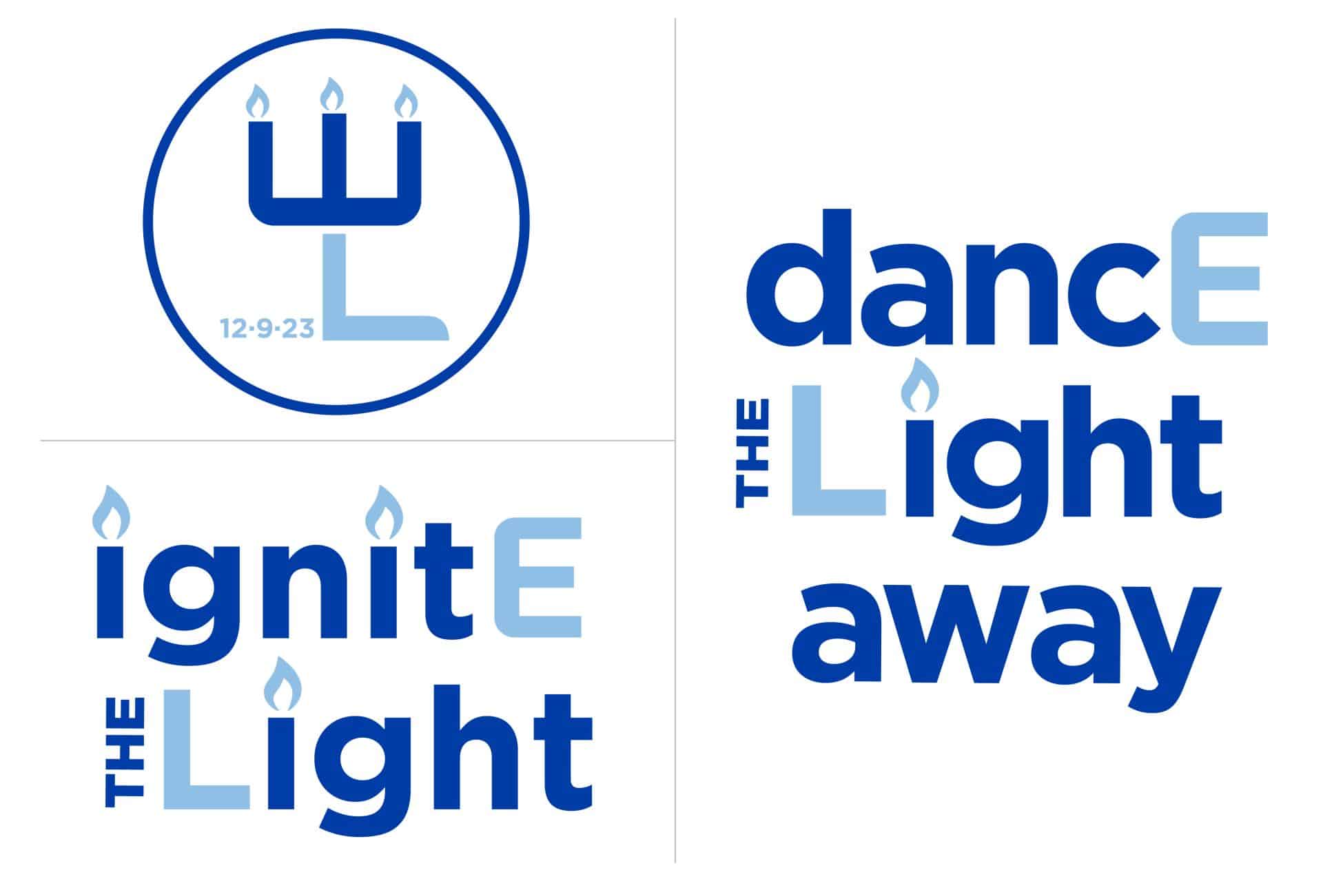 Hannukah Themed Logo Design with Slogan