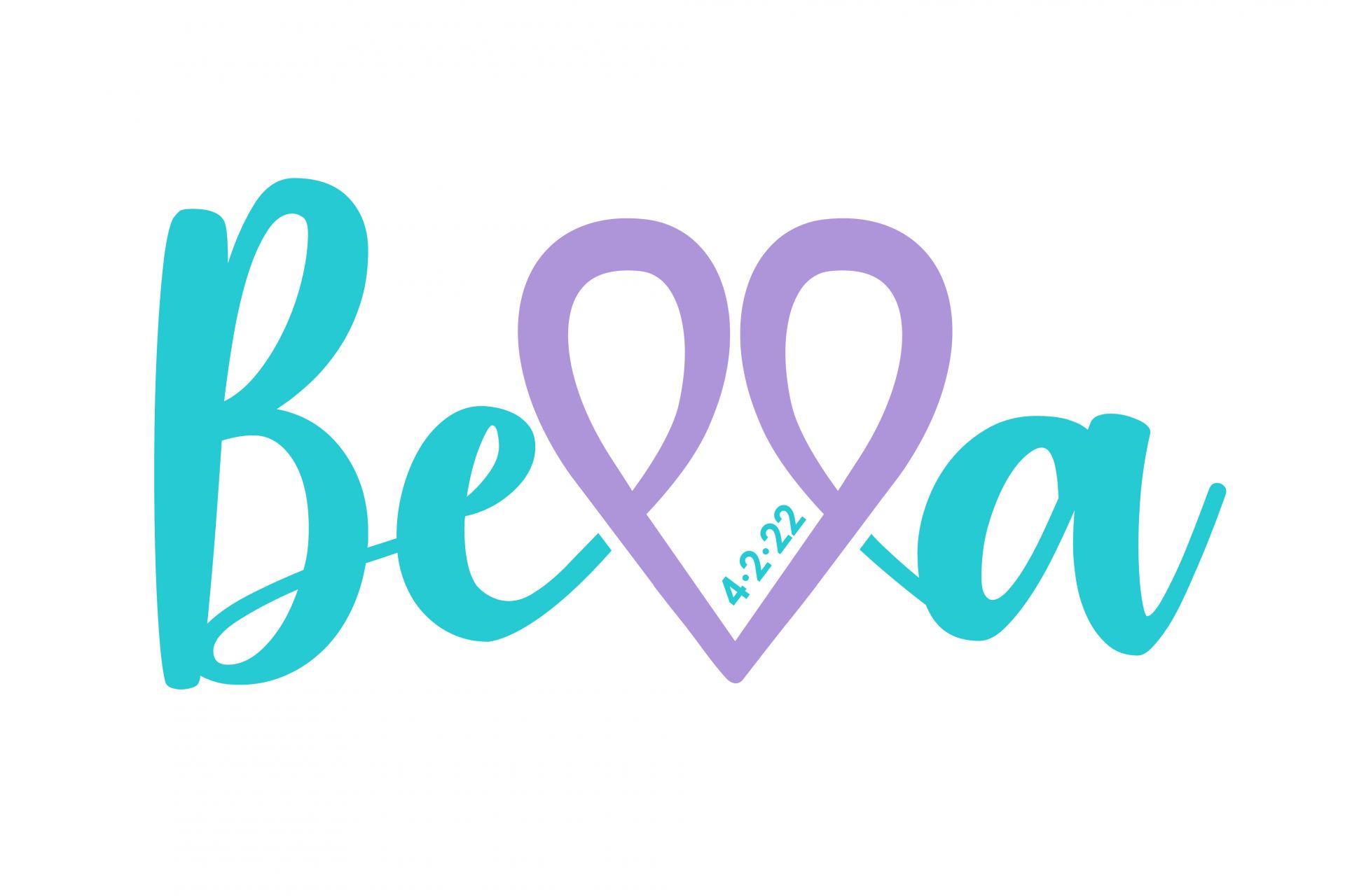 Custom Name Logo with Heart