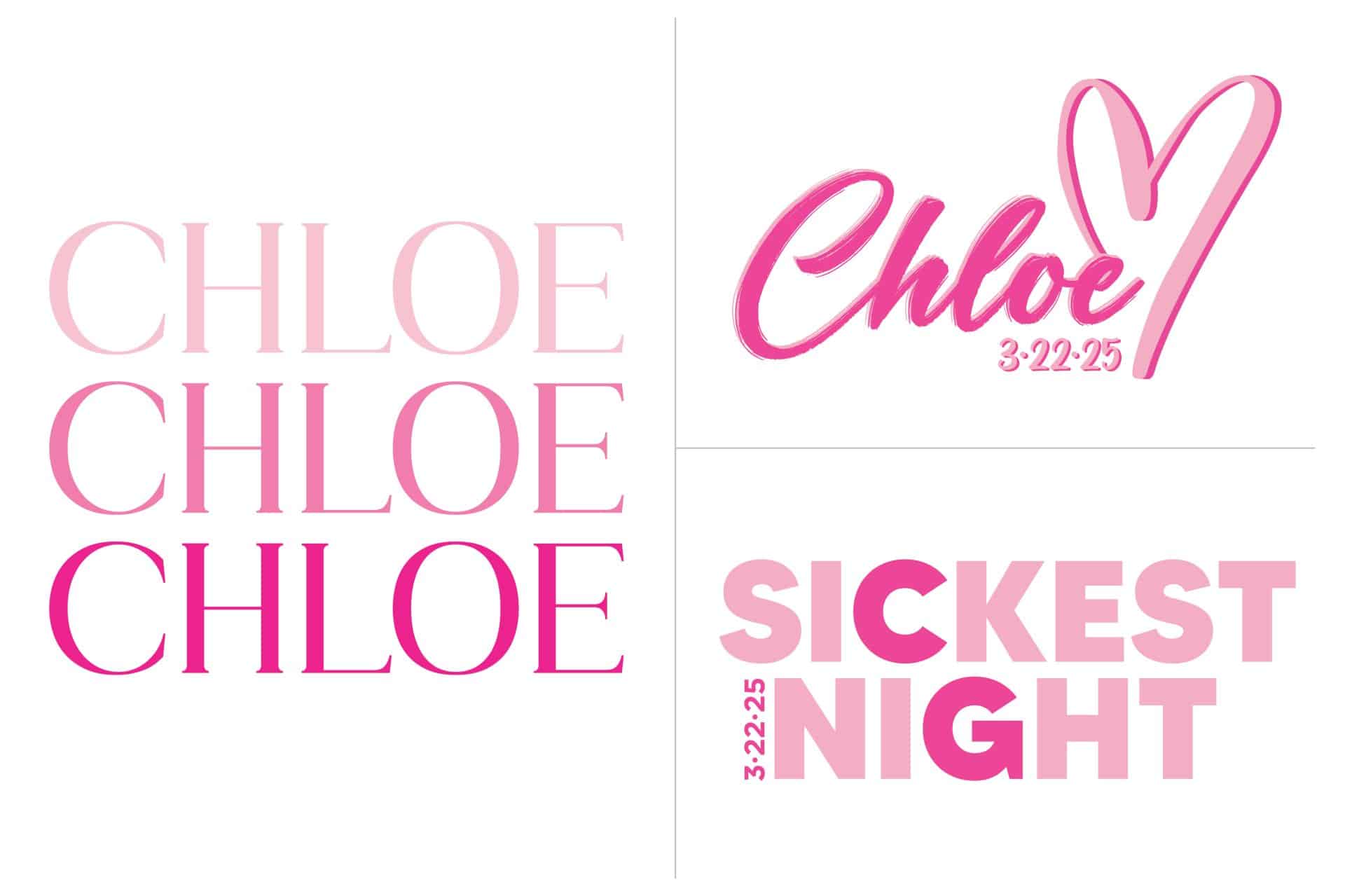 Heart Themed Logo Design for Bat Mitzvah with Slogan