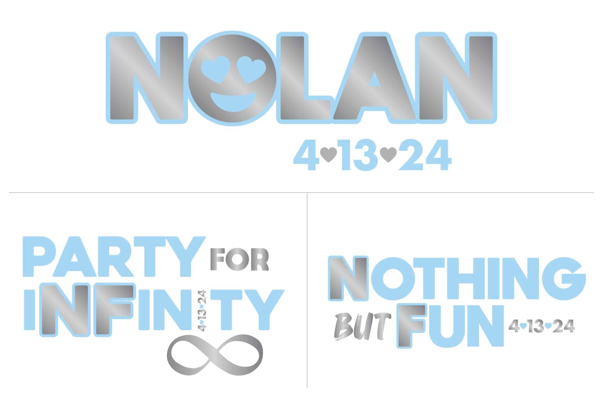 Infinity Bat Mitzvah Logo