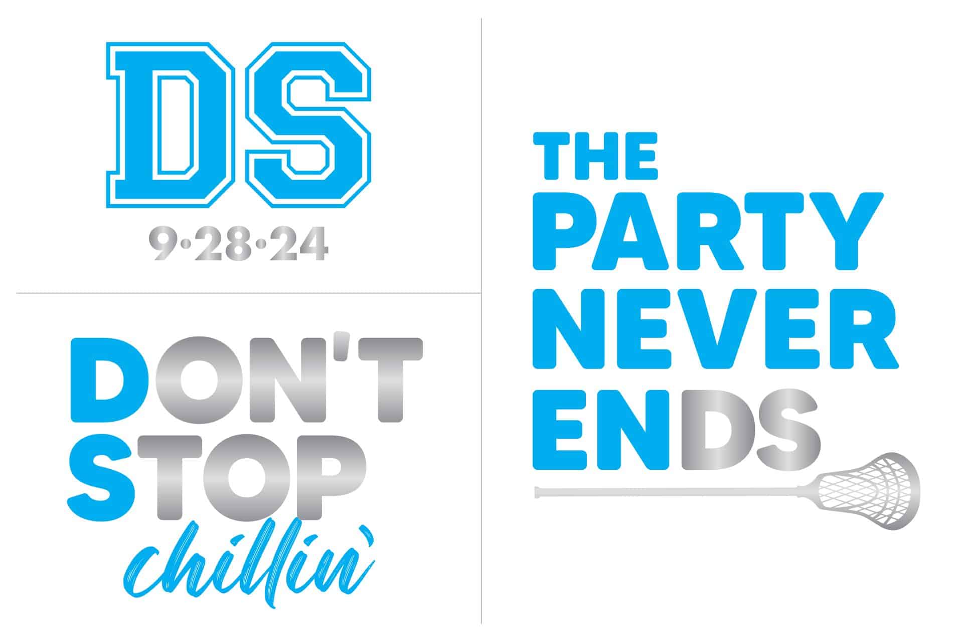 Lacrosse Logo Design for Bat Mitzvah