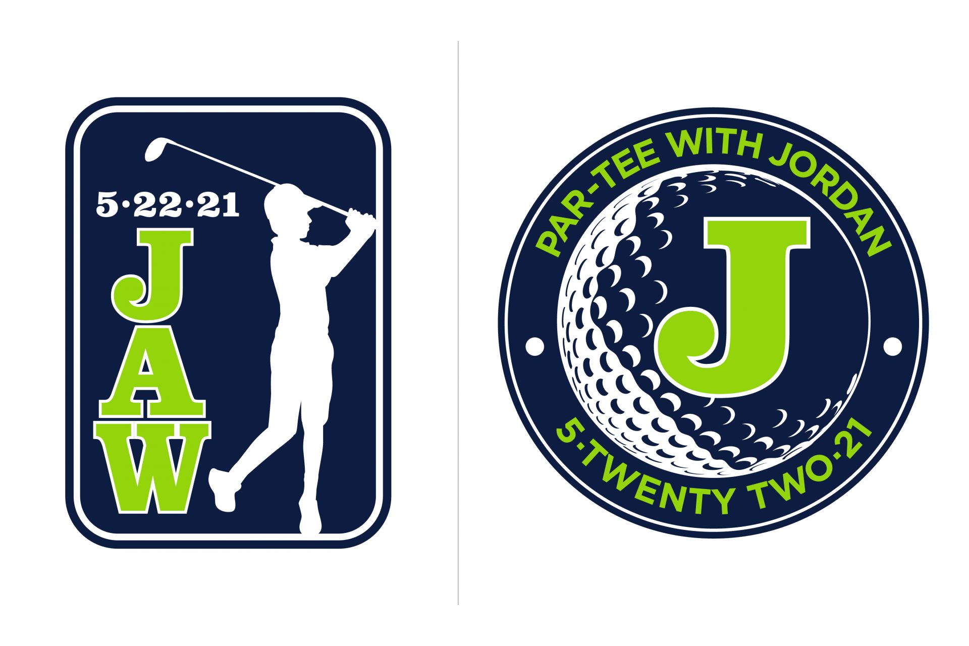 PGA Golf Themed Bar Mitzvah Logo