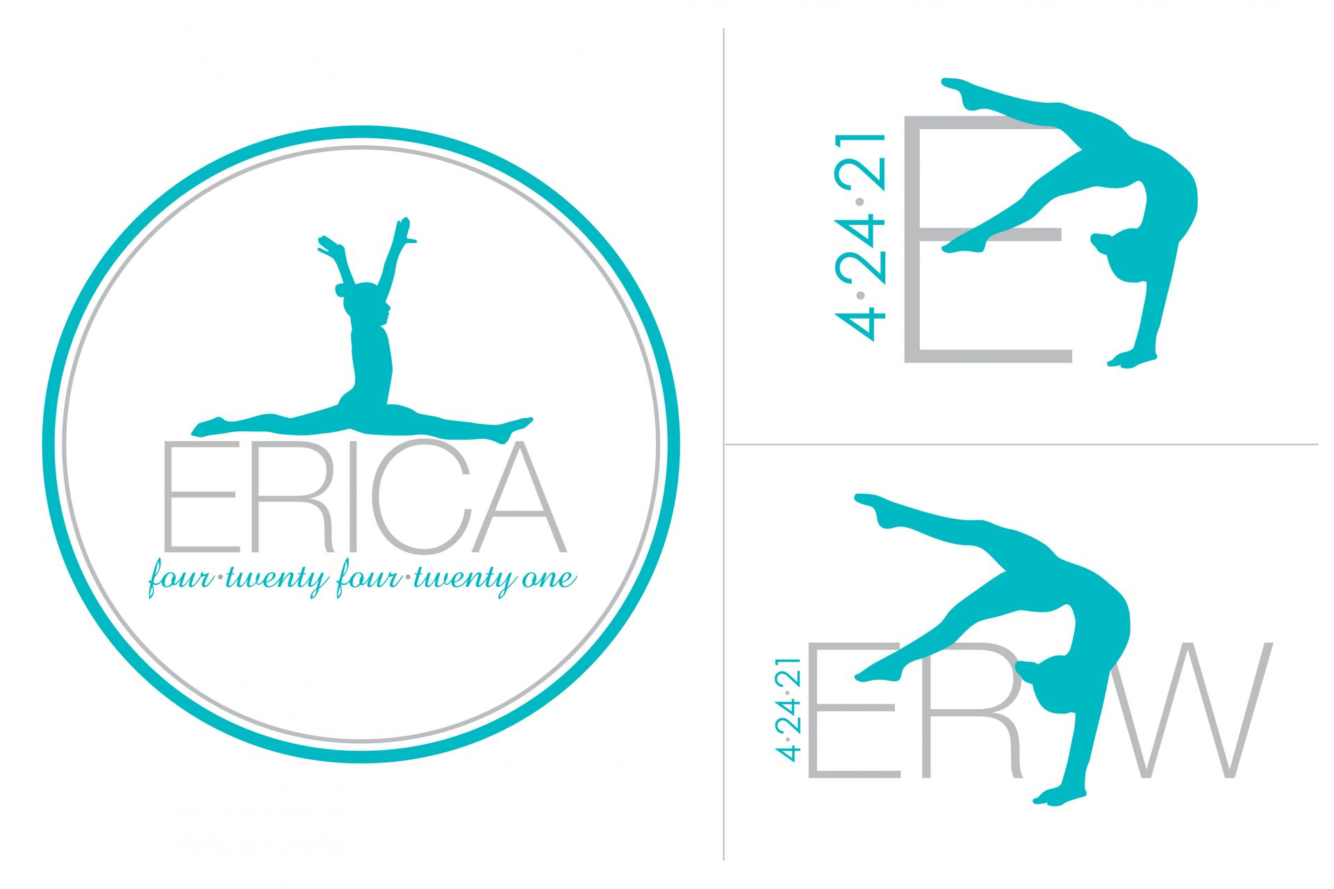 Dance Themed Logo with Custom Silhouette