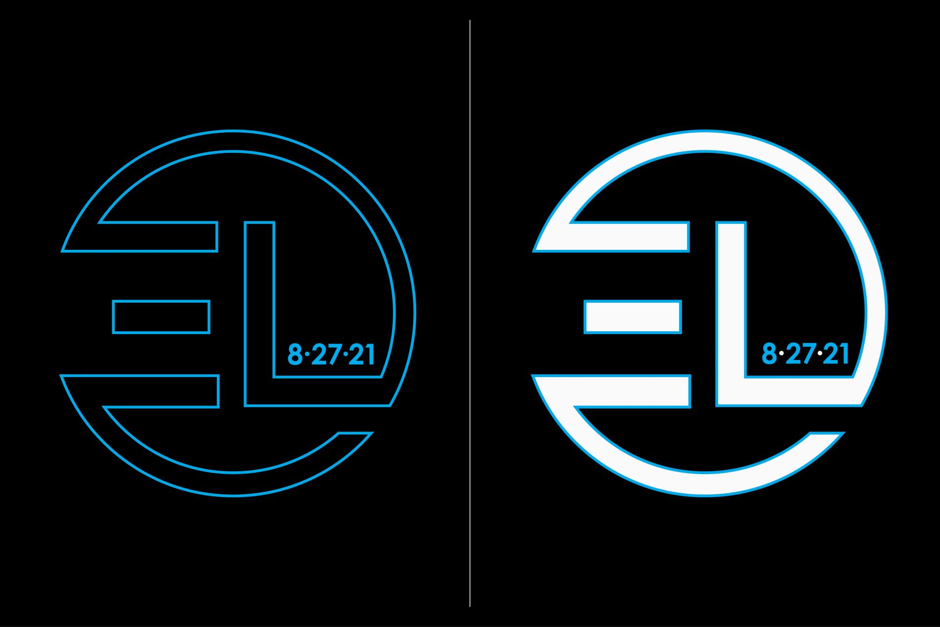 Neon Themed Boy Logo