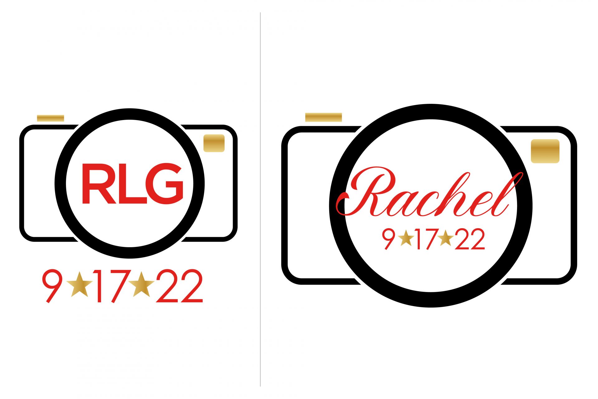 Photography Themed Custom Logo Design