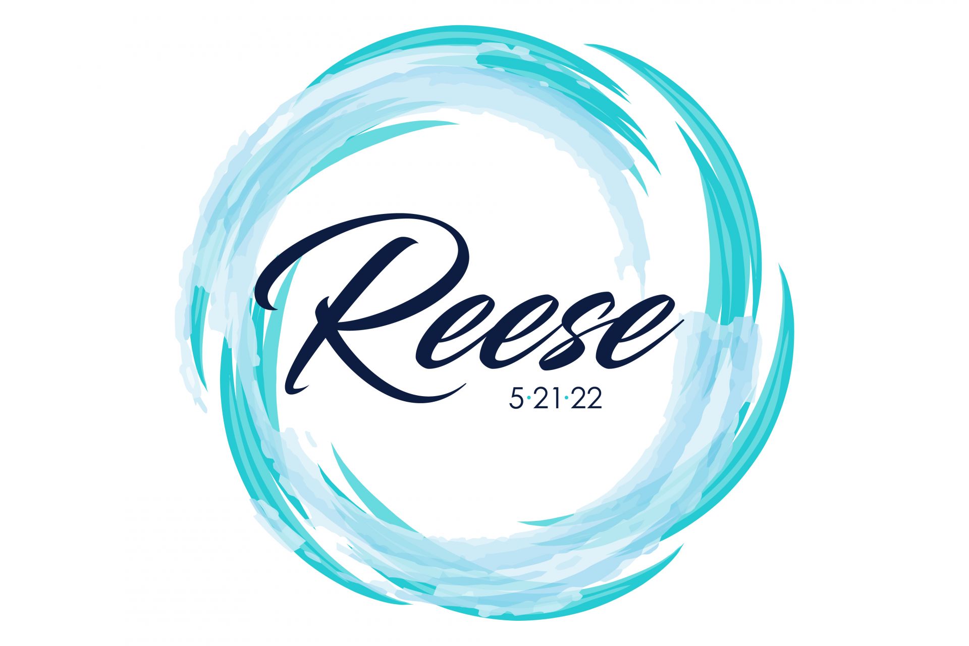 Surf Themed Custom Logo Design