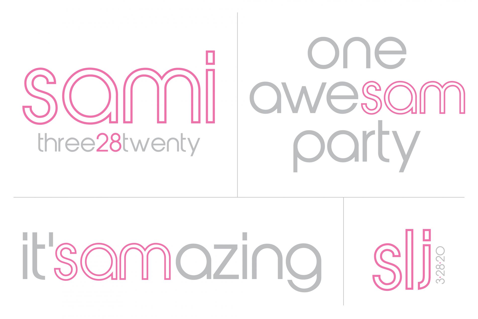 Bar Mitzvah No Theme Logo Design