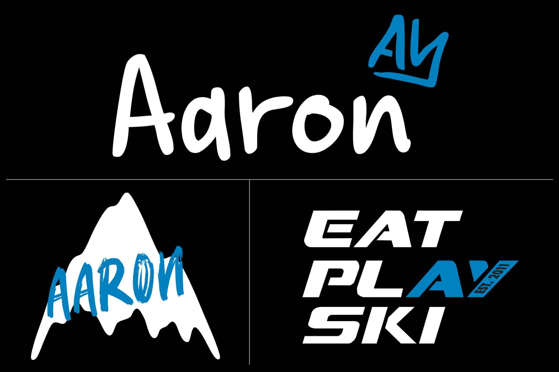 Ski Themed Logo Branding for Bar Mitzvah