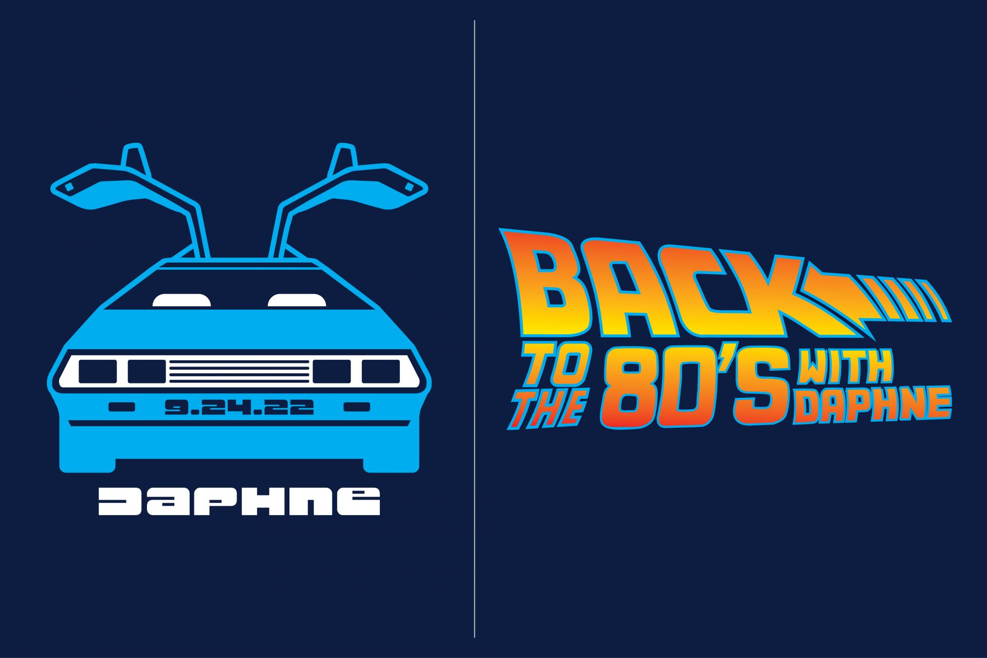 Back To The Future Custom Logo Design