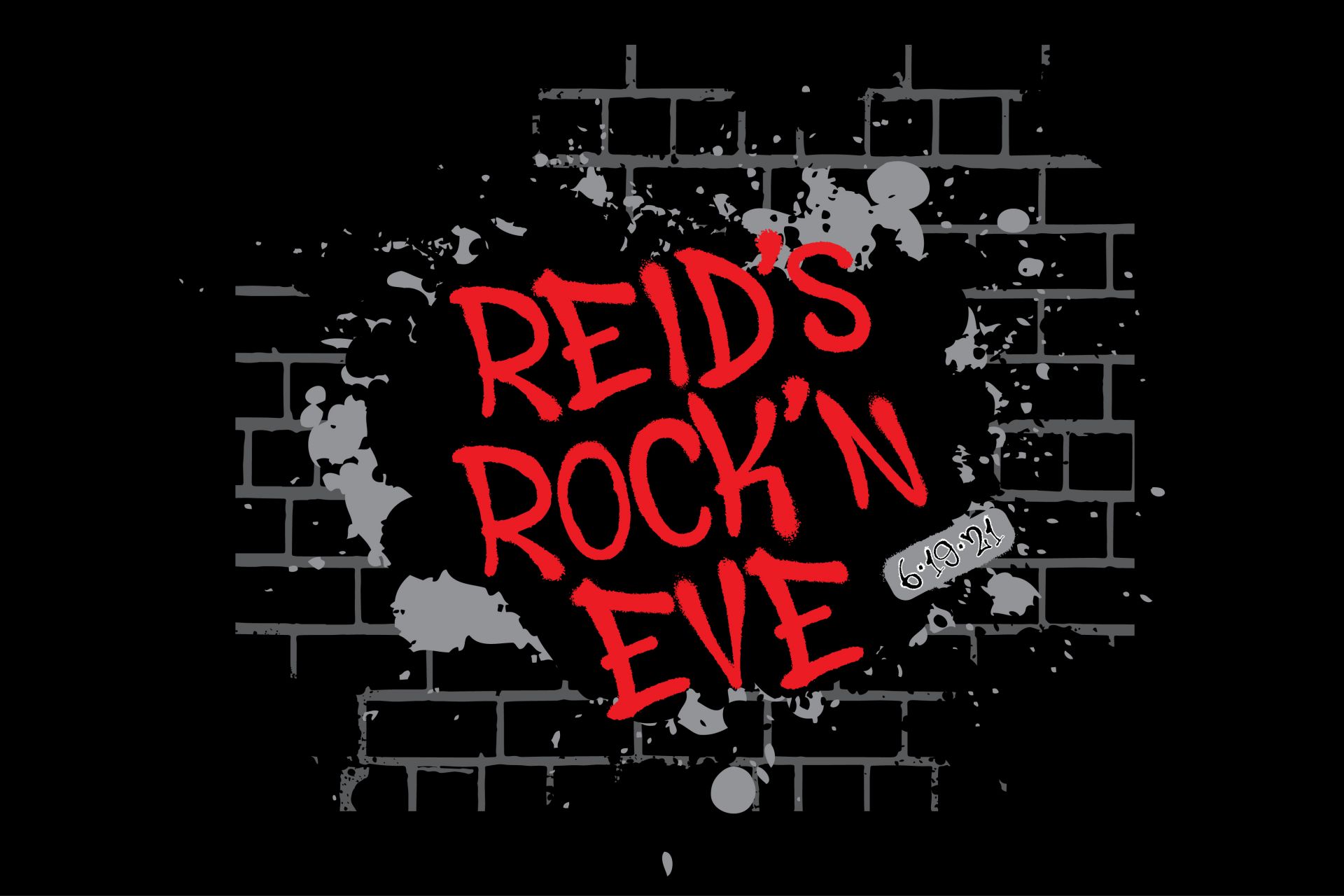 New Year Eve Graffiti Logo Design